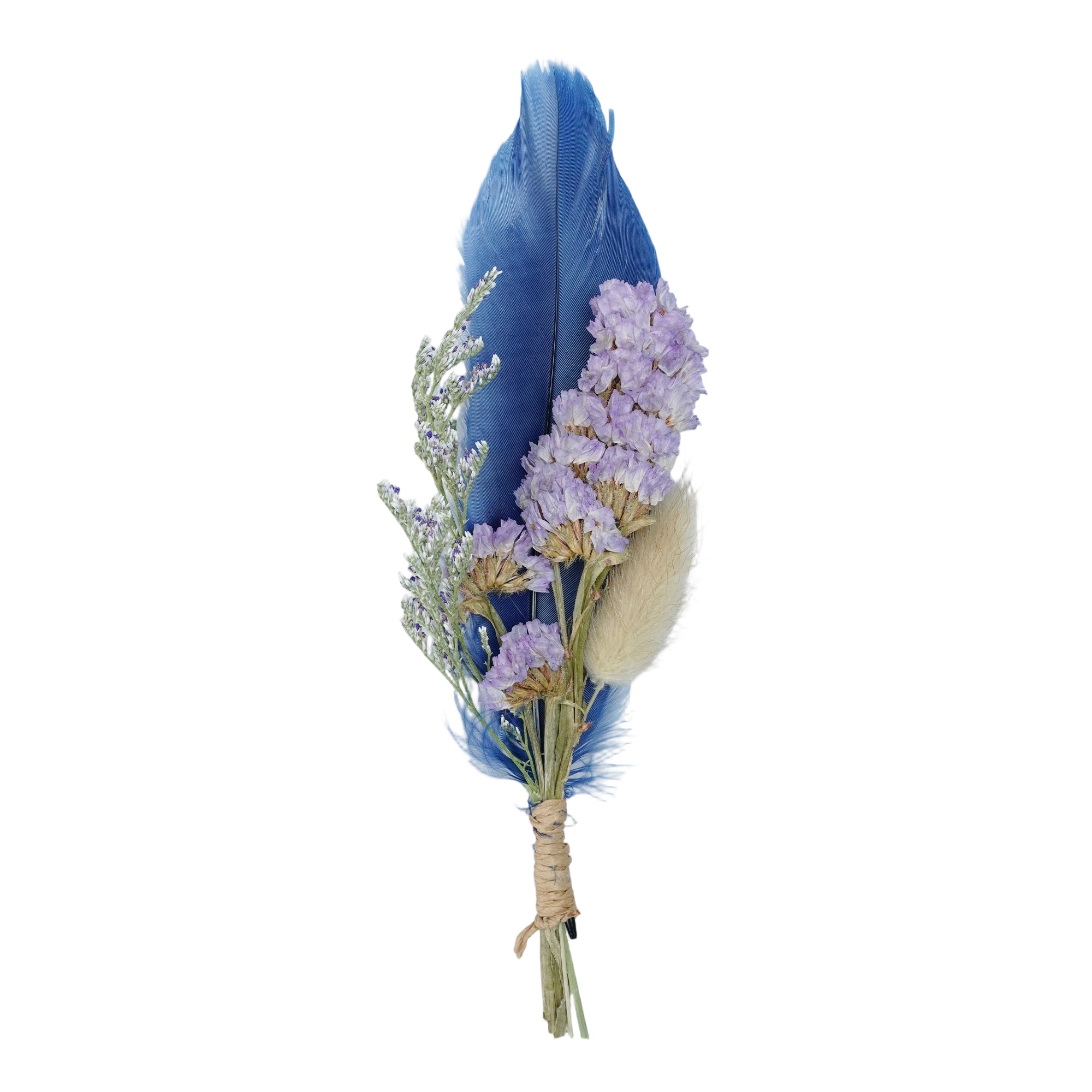 Azure | Dried Flower Hat Band