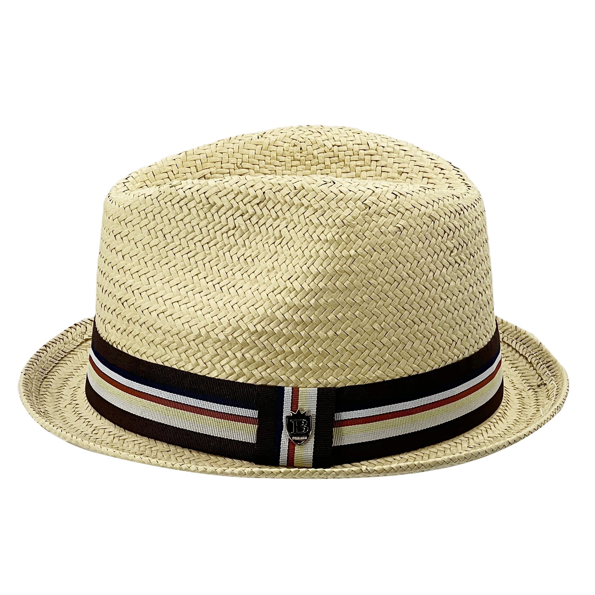 Minimalist Straw Hat – Refined Shape, Bold Hatband