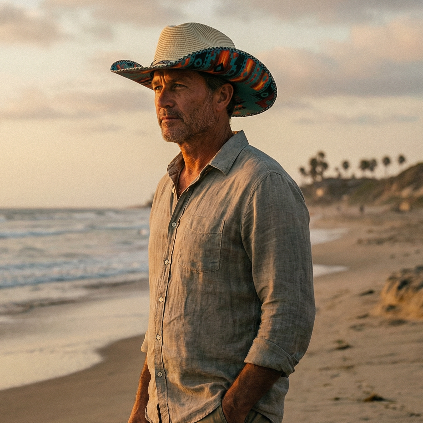 Tropic Patch – Wide Brim