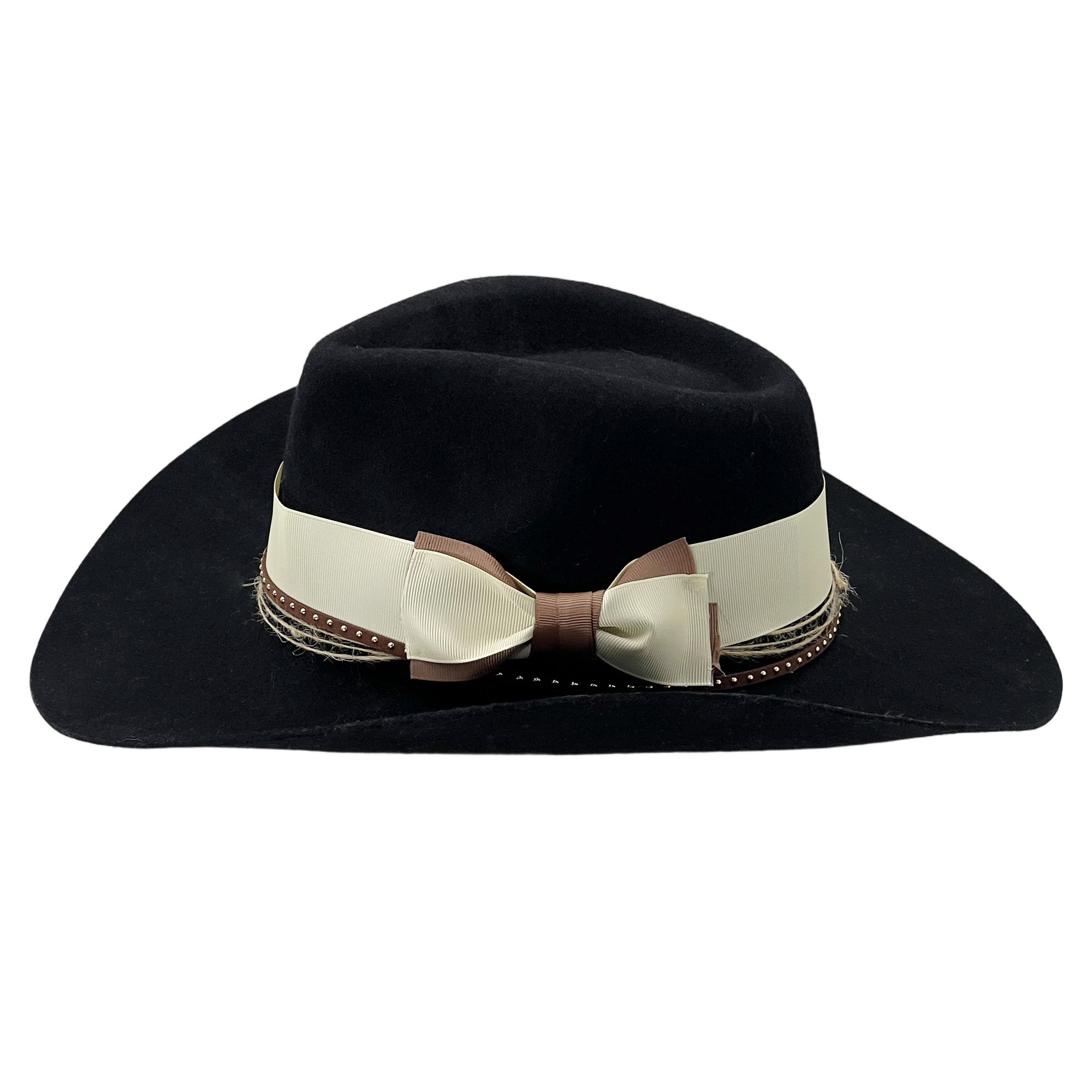 Black Cowboy Hat – Custom Woven Band