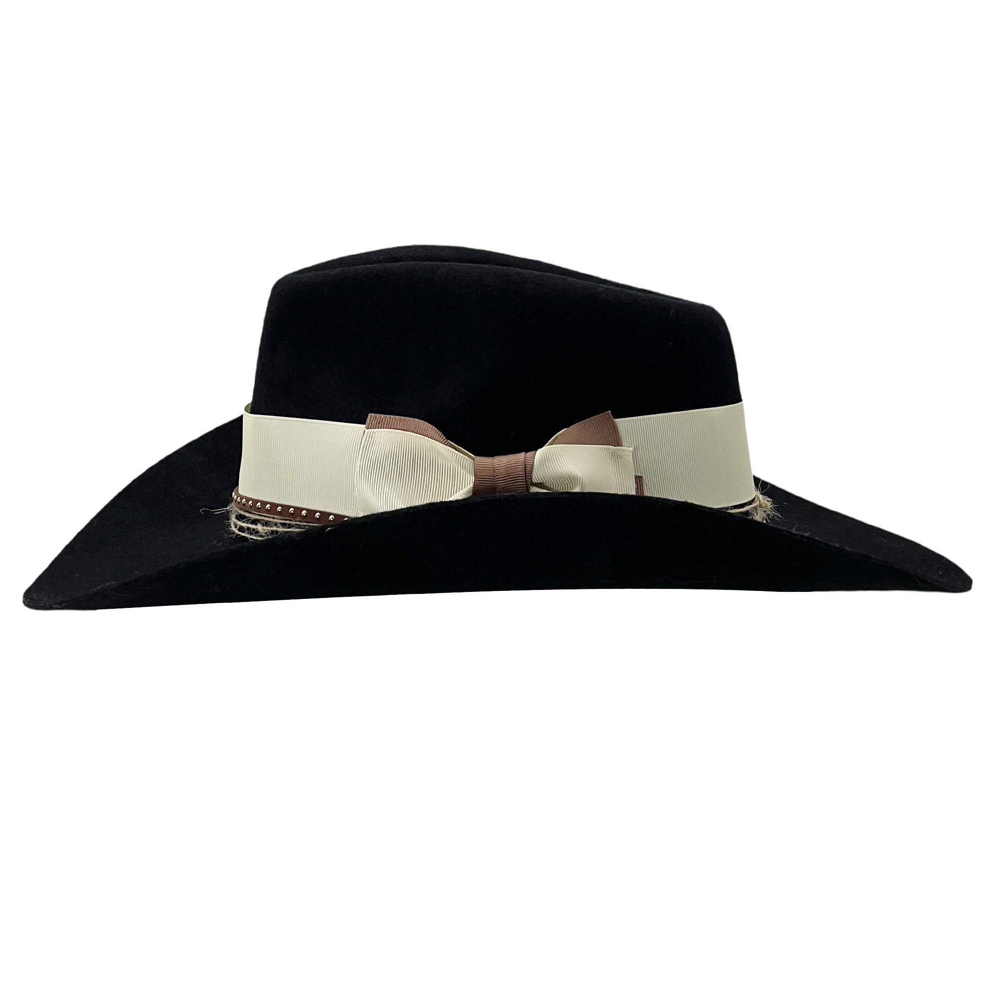 Black Cowboy Hat – Custom Woven Band