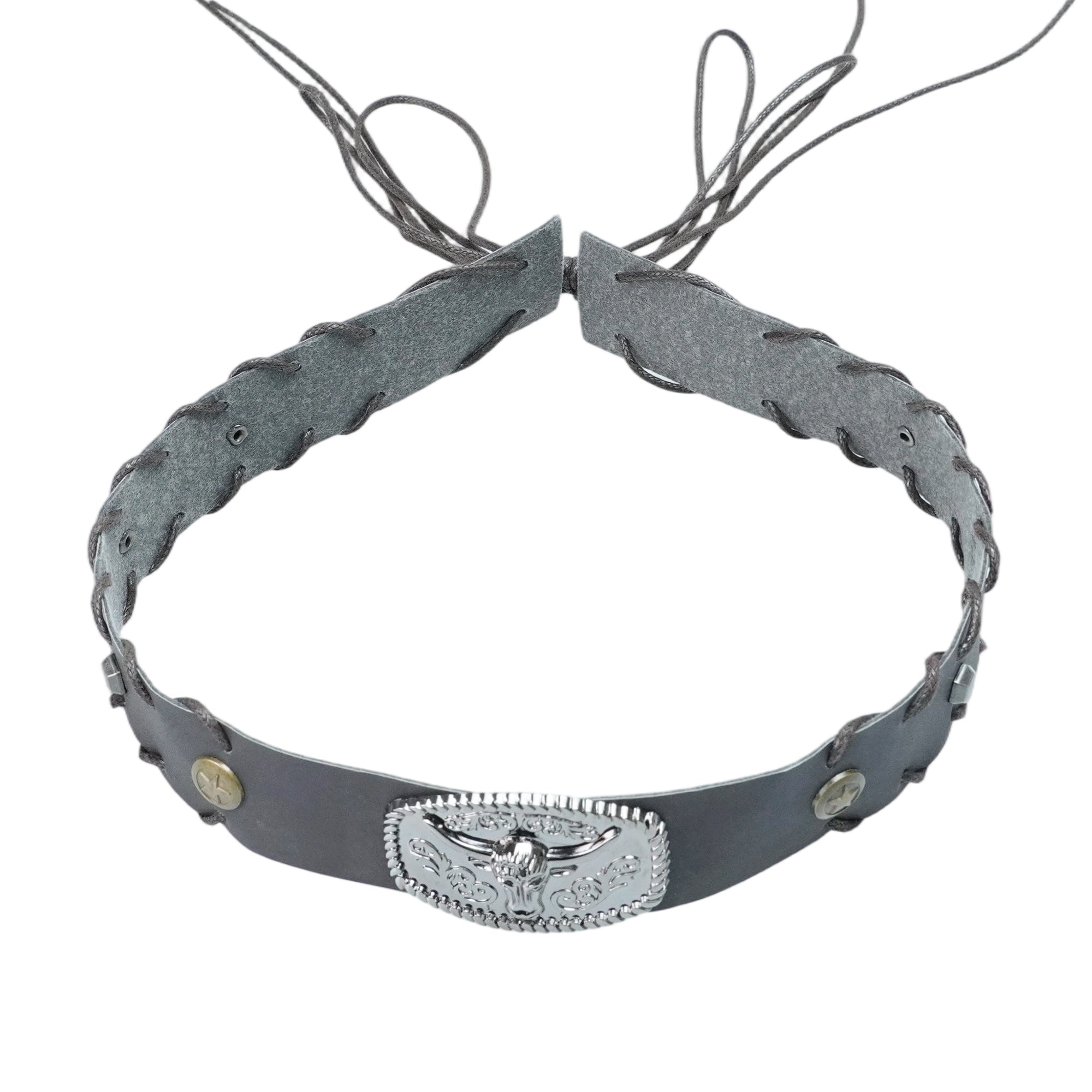 BULL METAL LEATHER HAT BAND