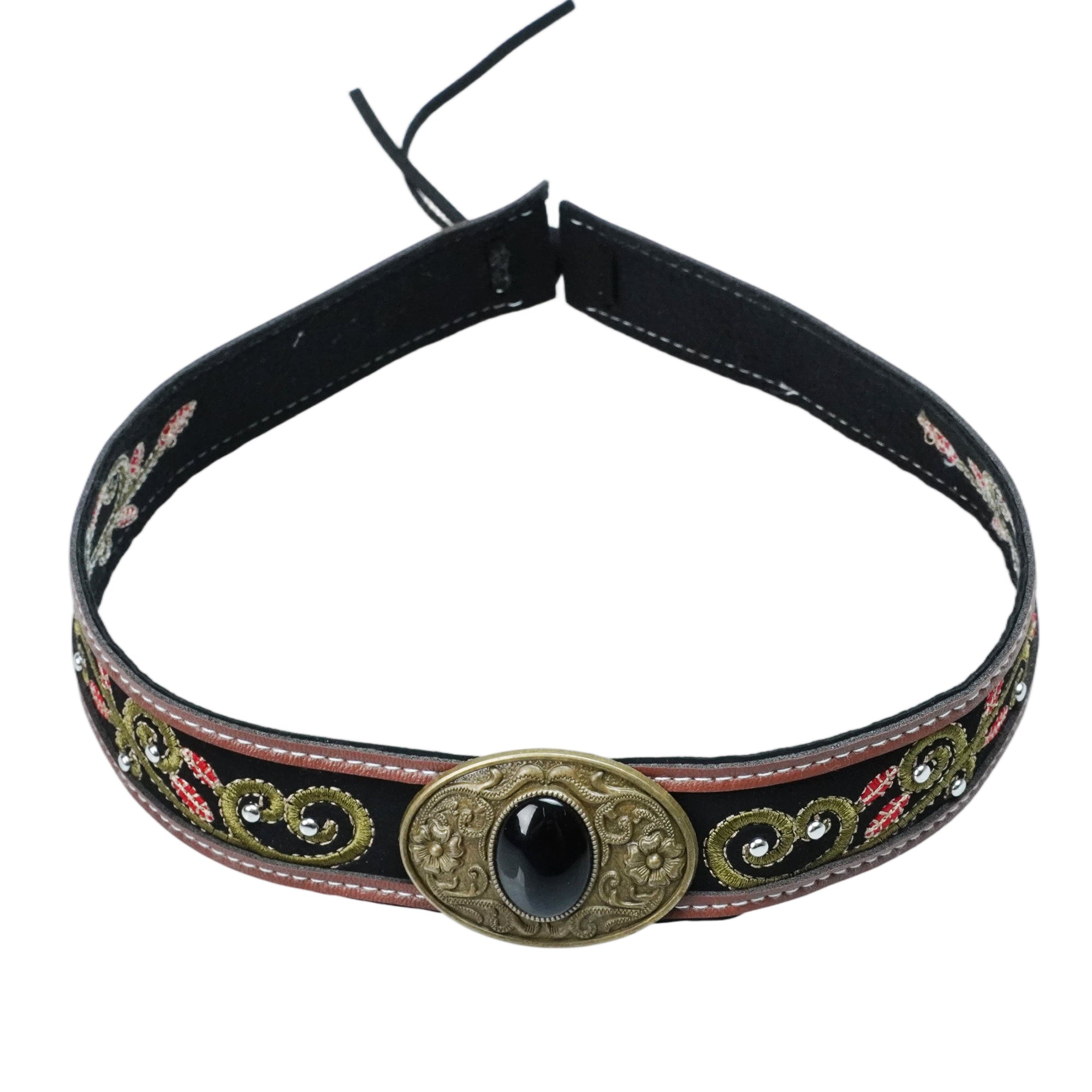 ENGRAVED METAL EMBROIDERY HAT BAND
