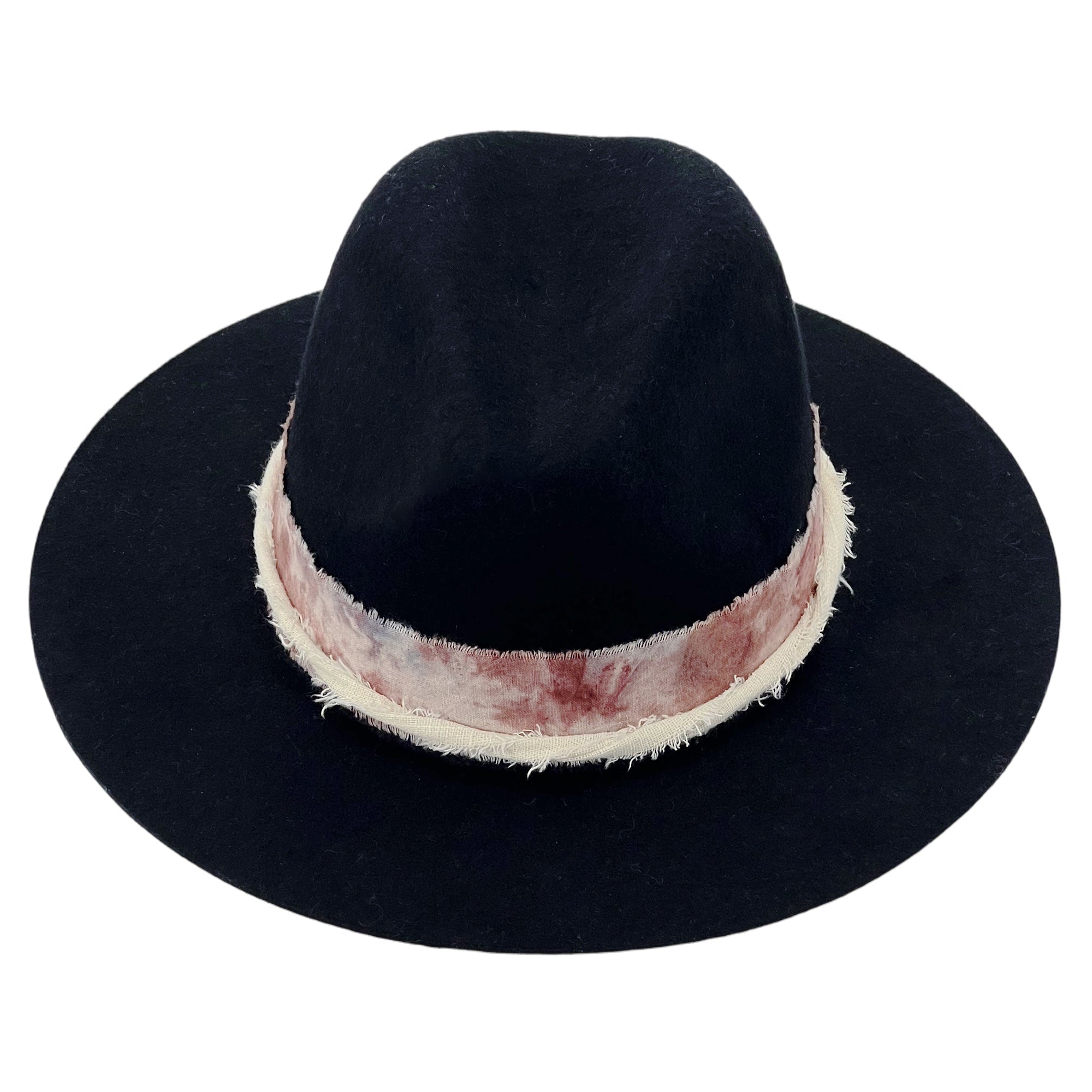 Black Flat-Brim – Custom Tie-Dye Band