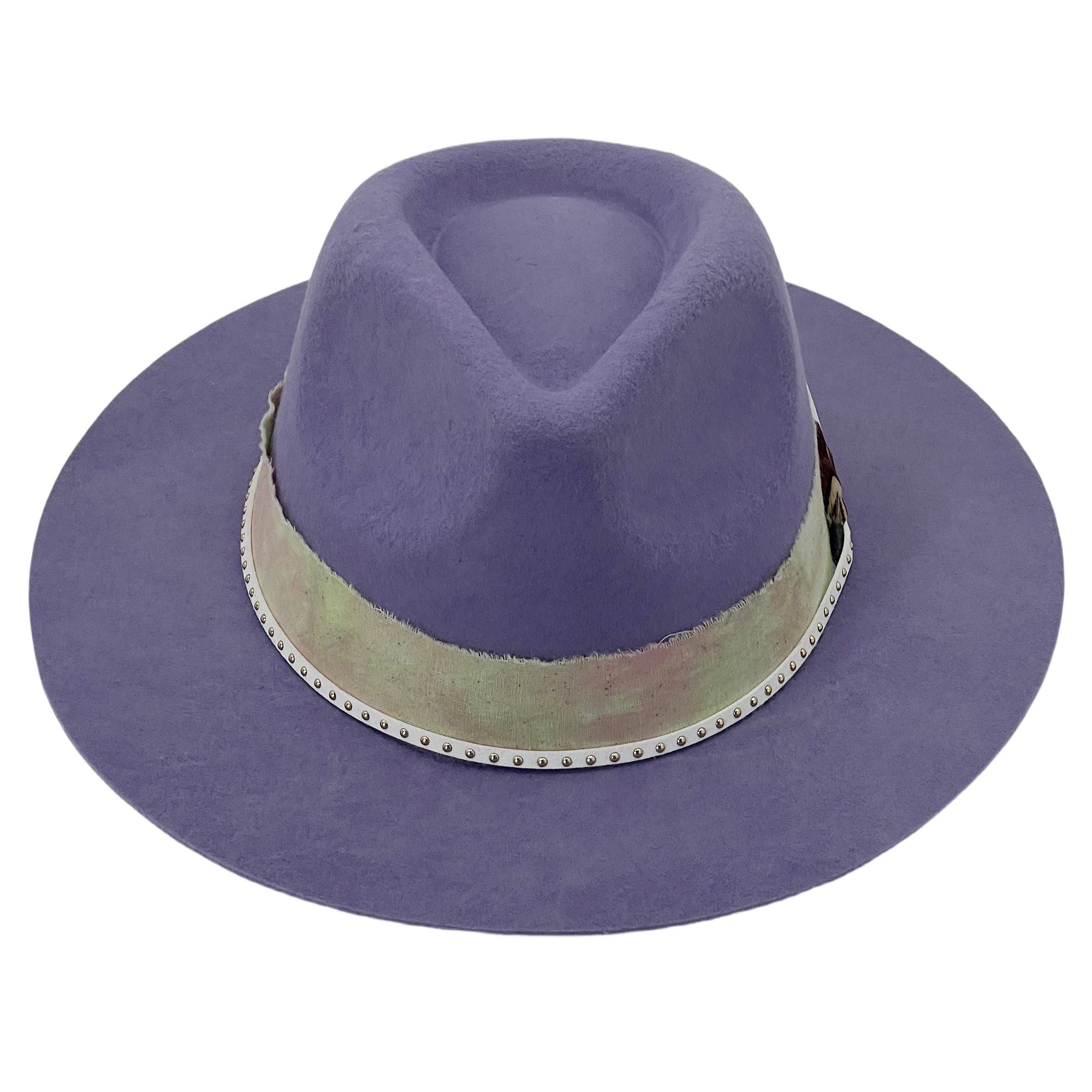 Modern Purple Hat – Custom Band Accents