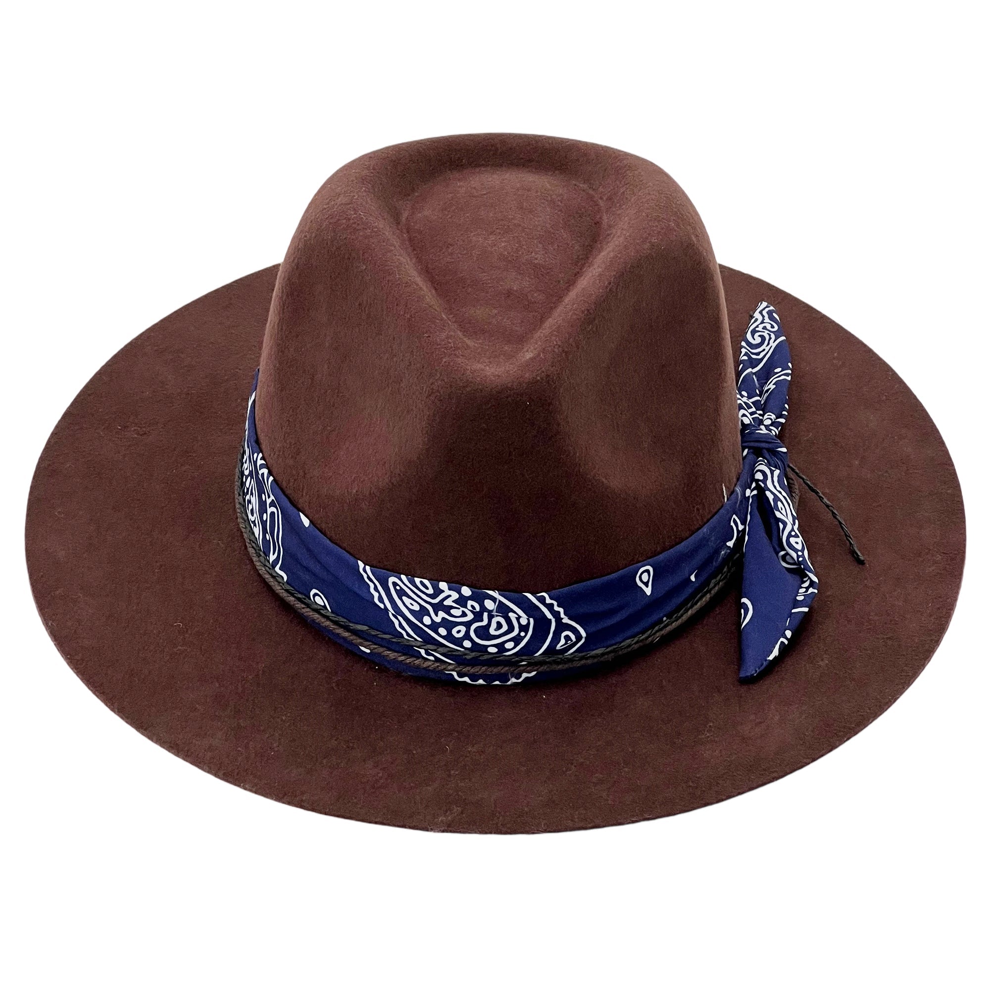 Modern Flat-Brim – Warm Espresso Tone