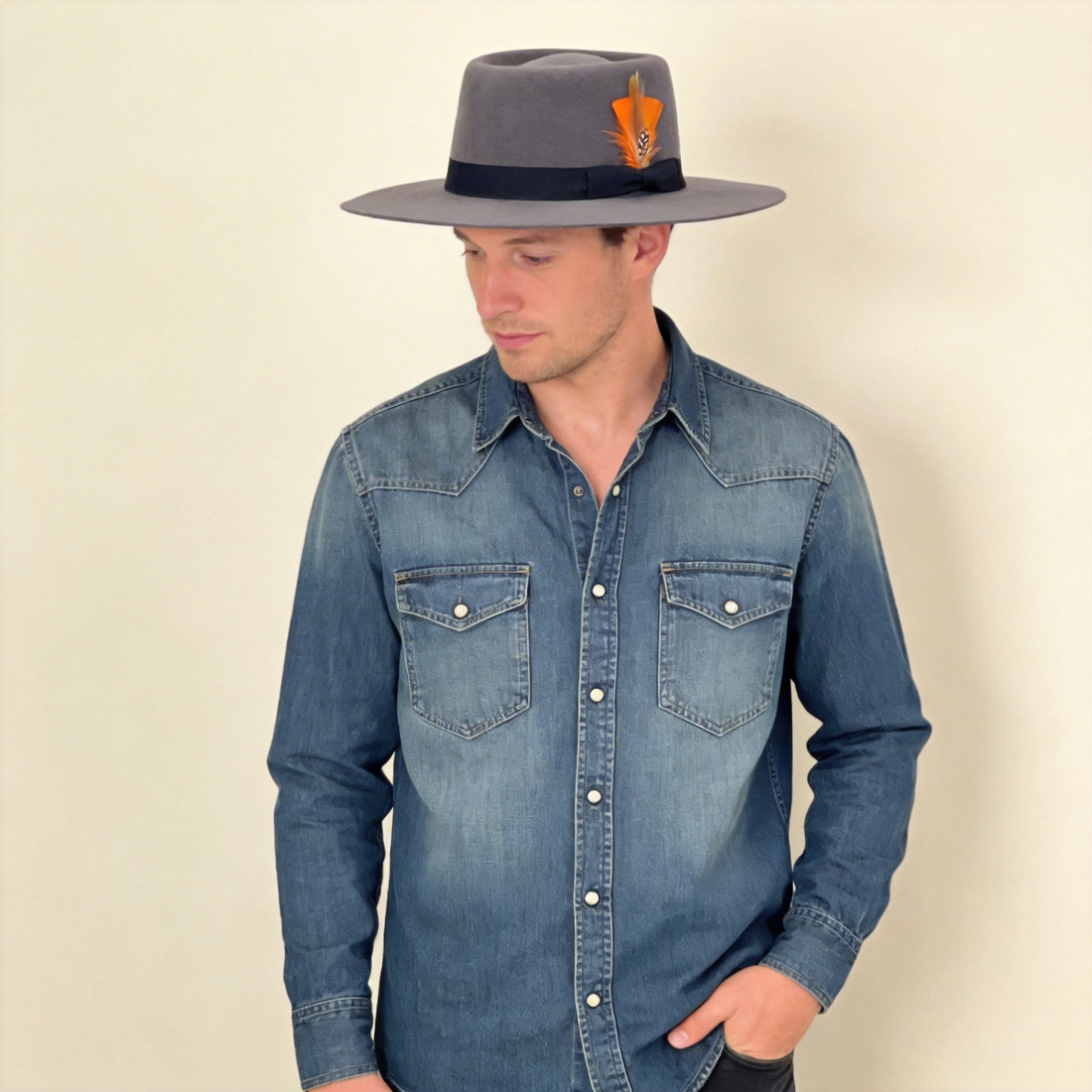 Slate Gray Gambler