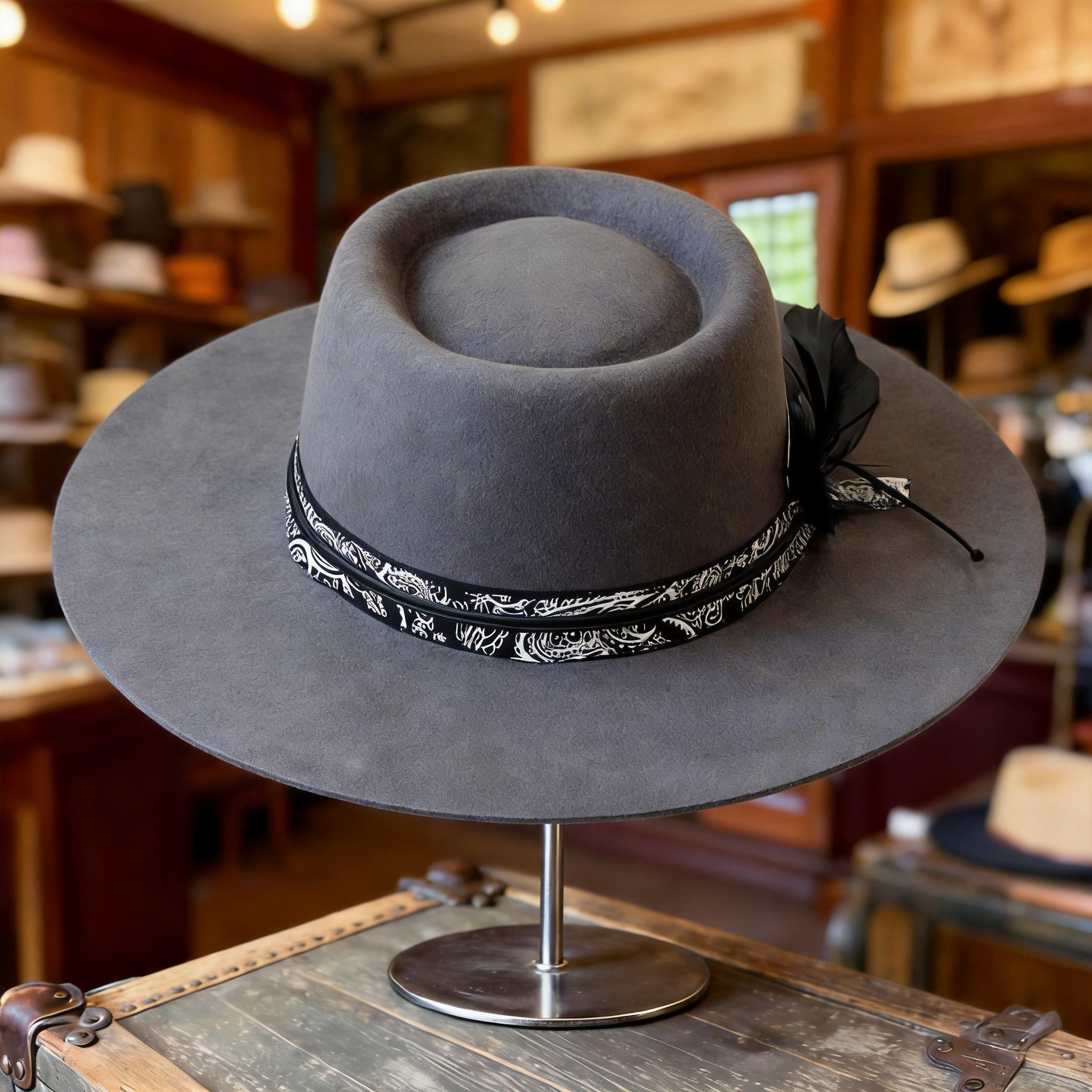 Stonecutter Distressed Gambler Hat