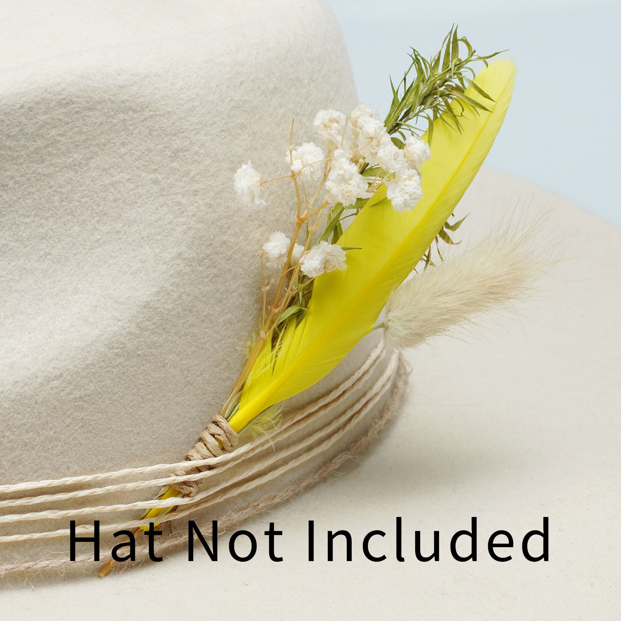Jasper | Dried Floral Hat Wrap