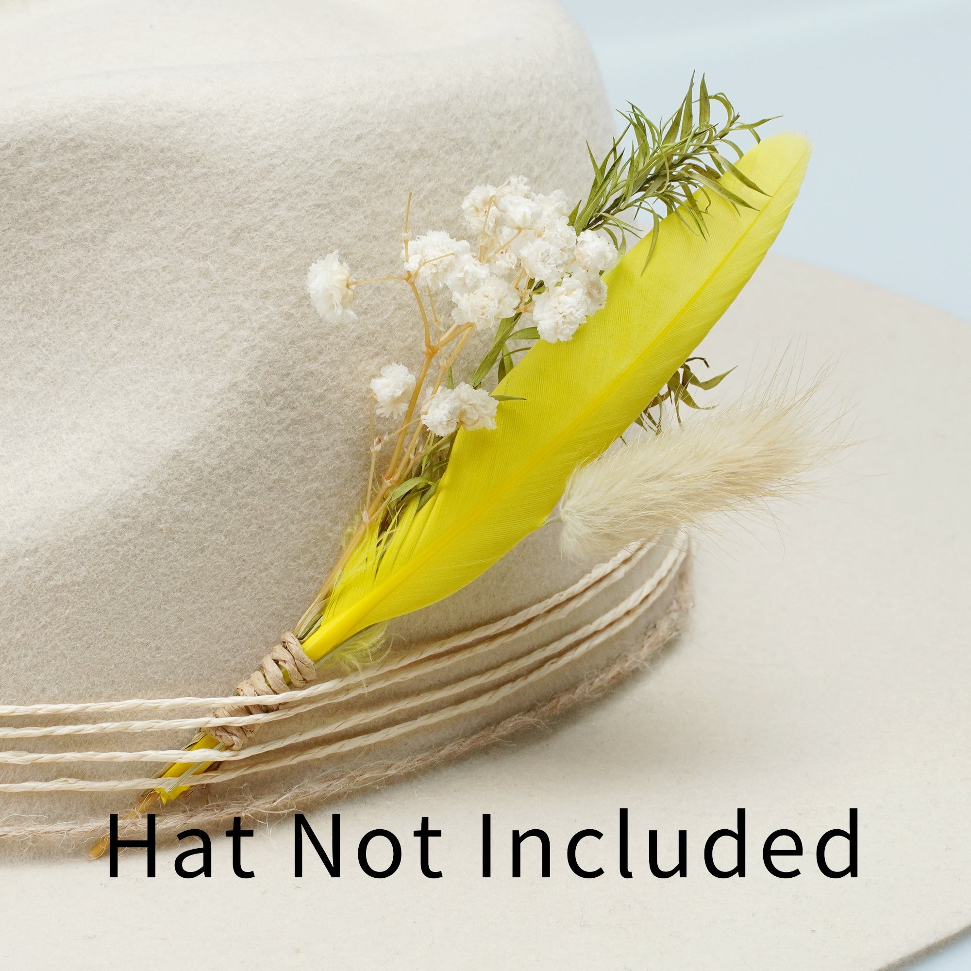 Jasper | Dried Floral Hat Wrap