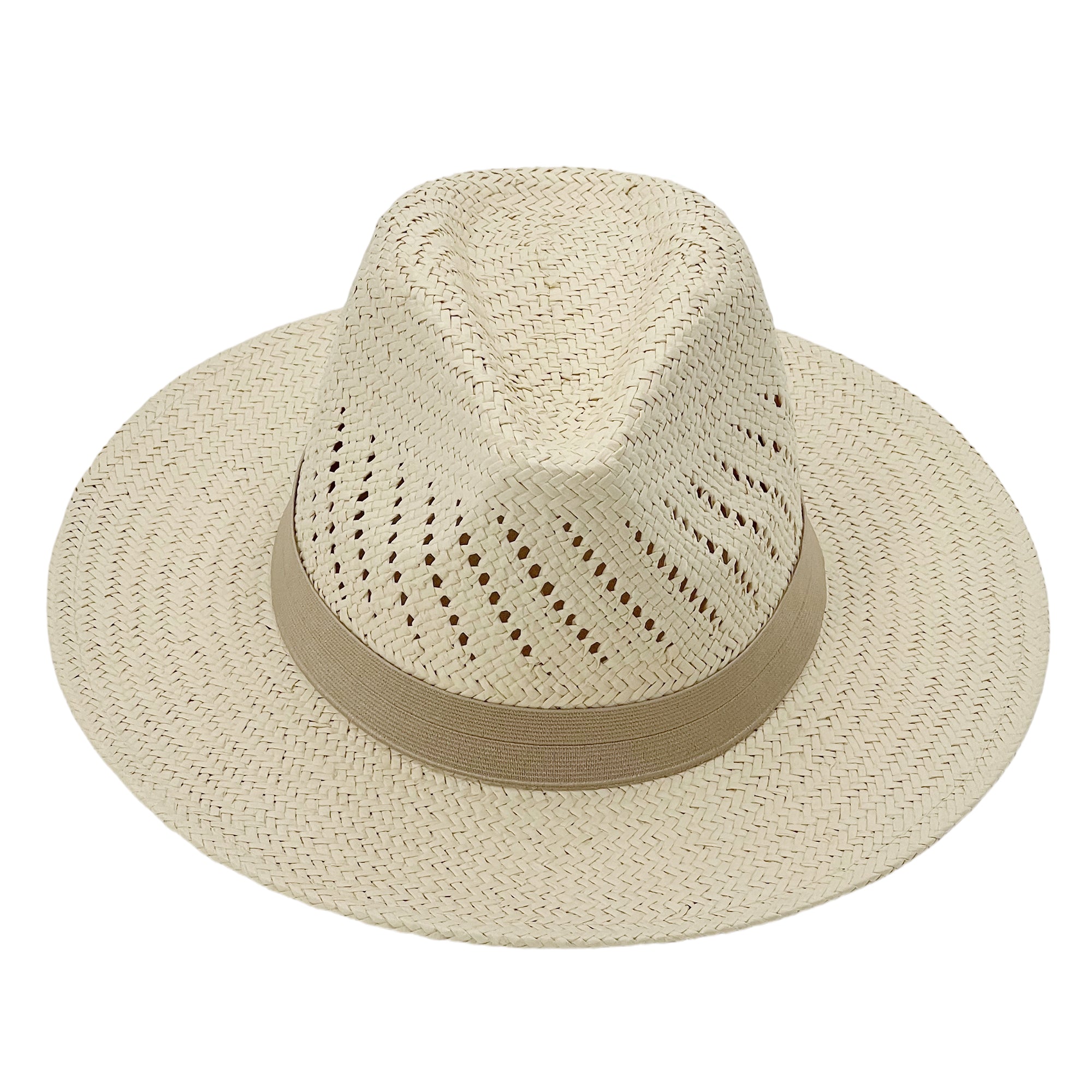 Classic Straw Hat – Neutral Beige Tone