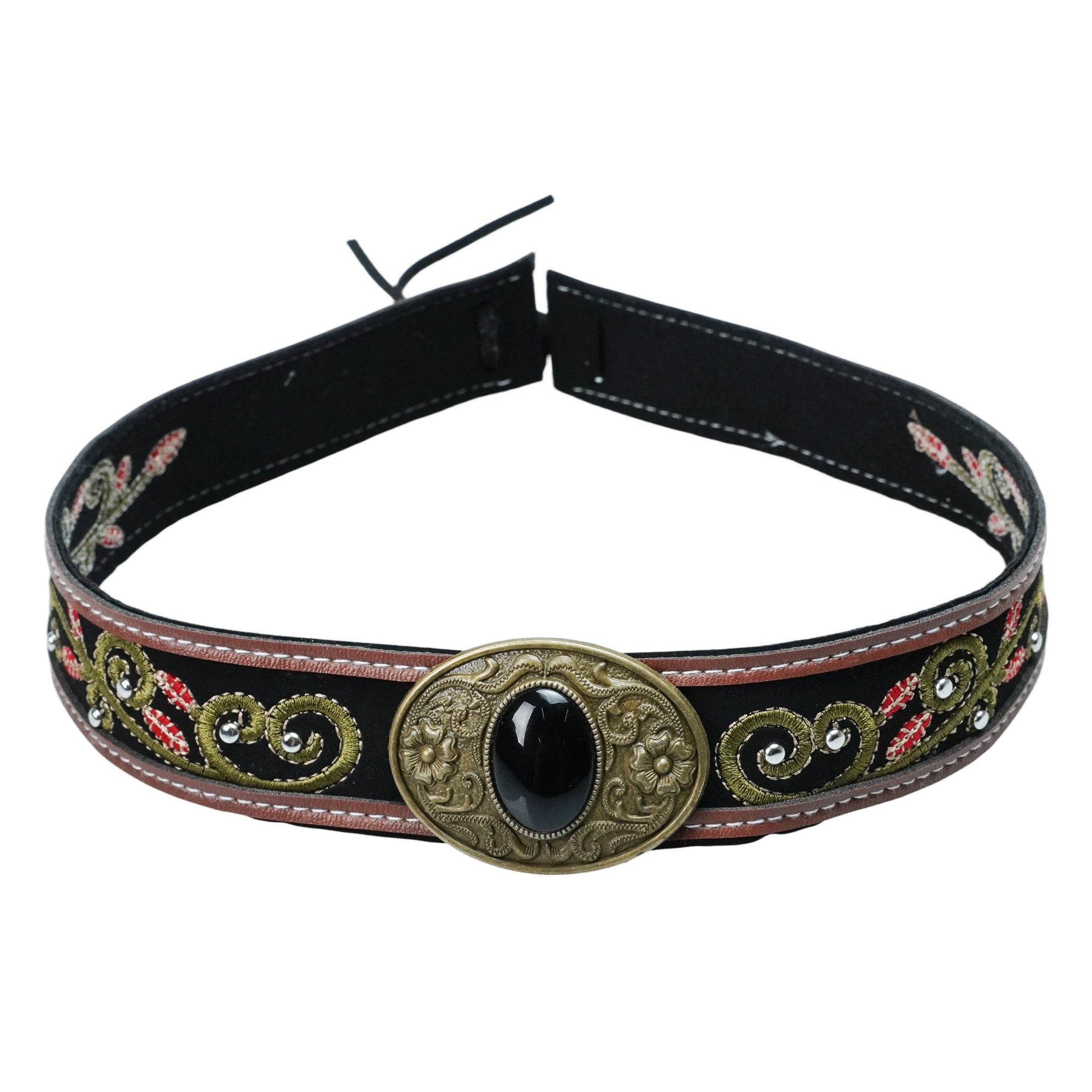 ENGRAVED METAL EMBROIDERY HAT BAND