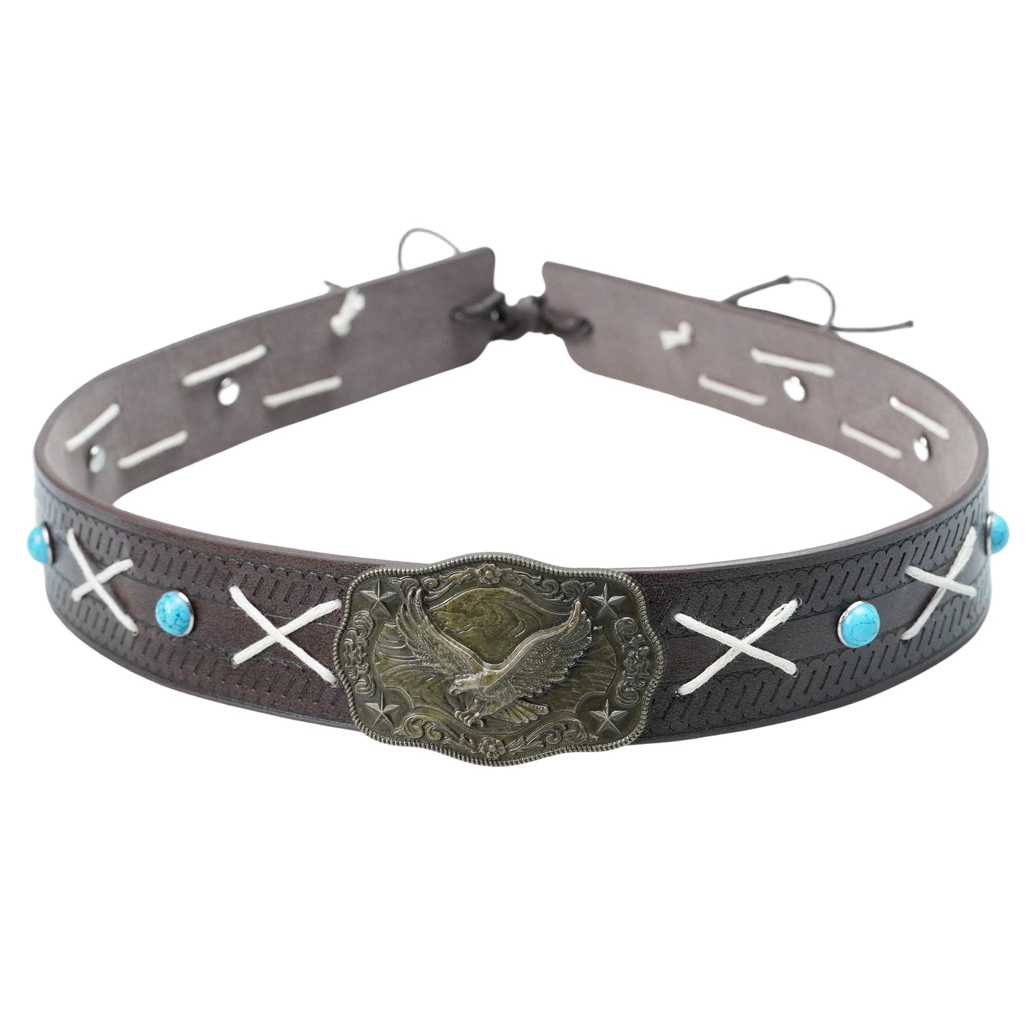 EAGLE METAL LEATHER HAT BAND