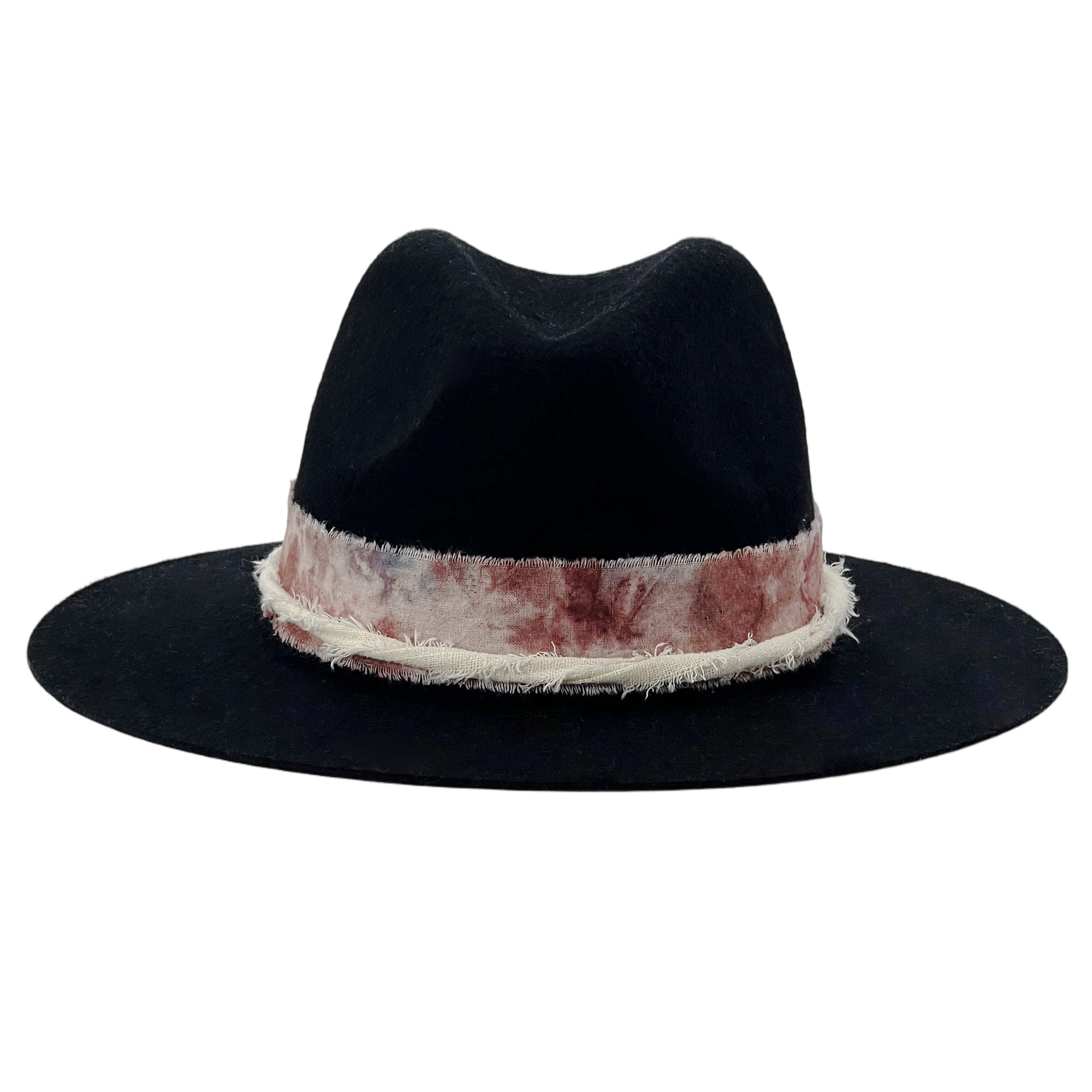 Black Flat-Brim – Custom Tie-Dye Band