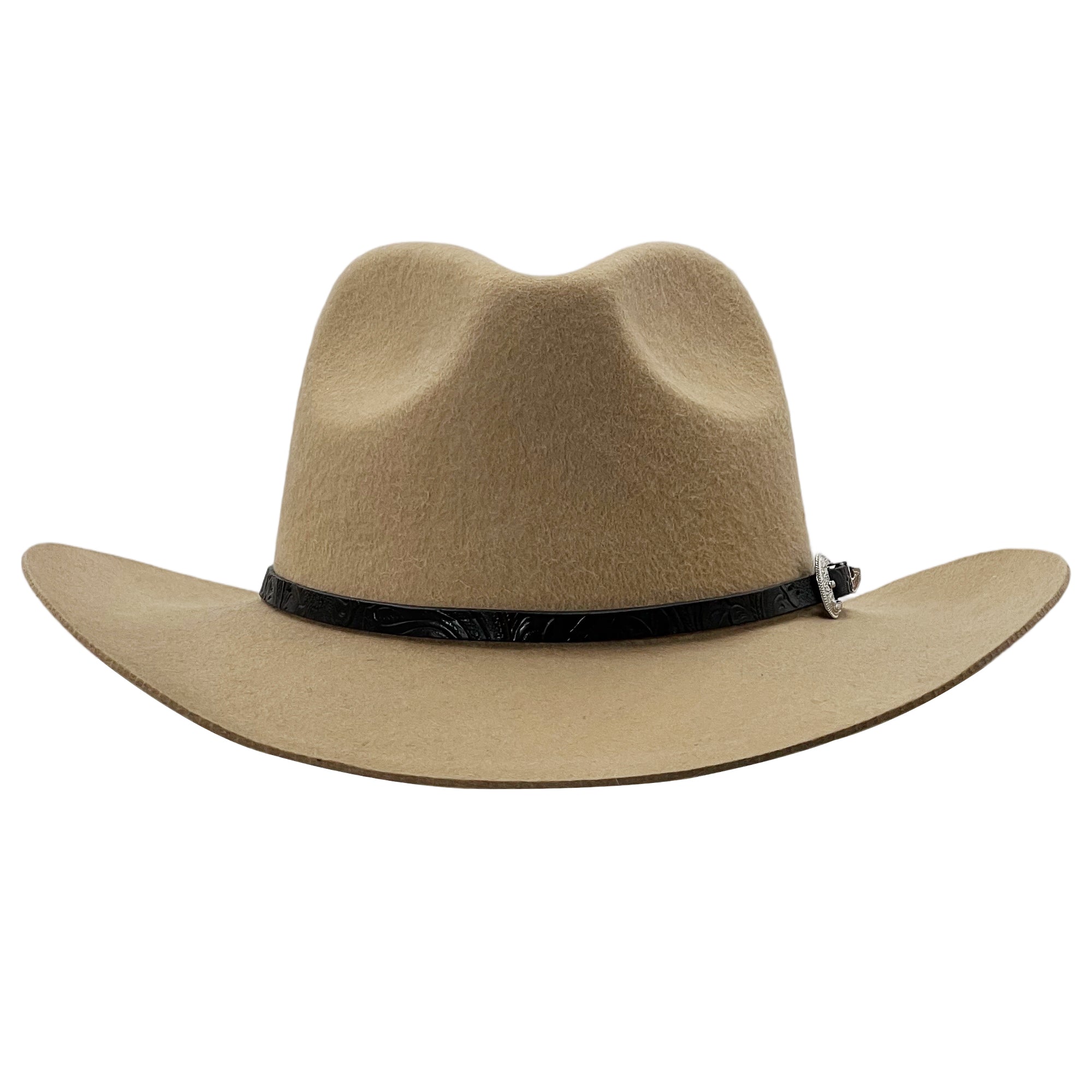 Khaki Cowboy – Minimalist Leather Accent