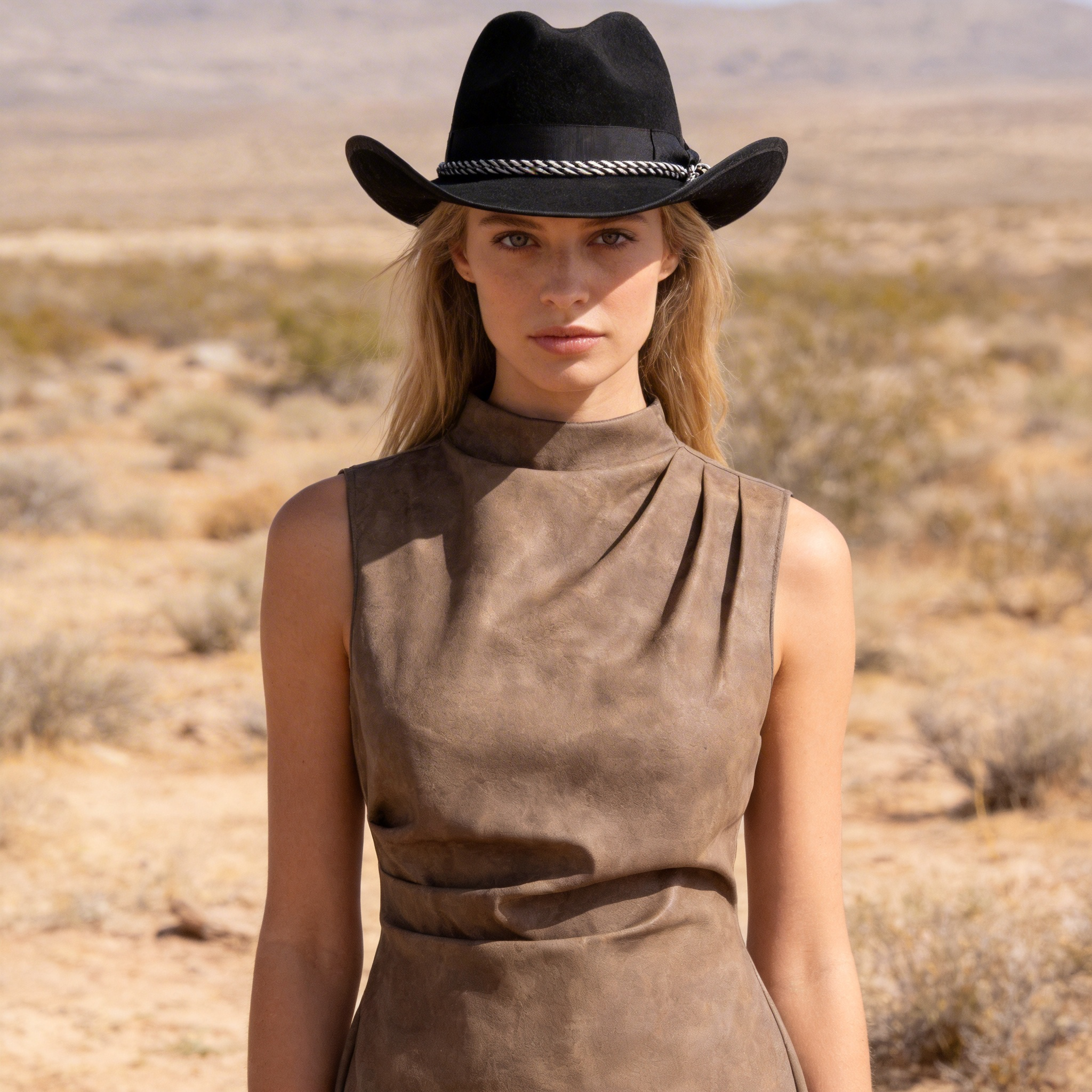 Black Cowboy Hat – Custom Knot