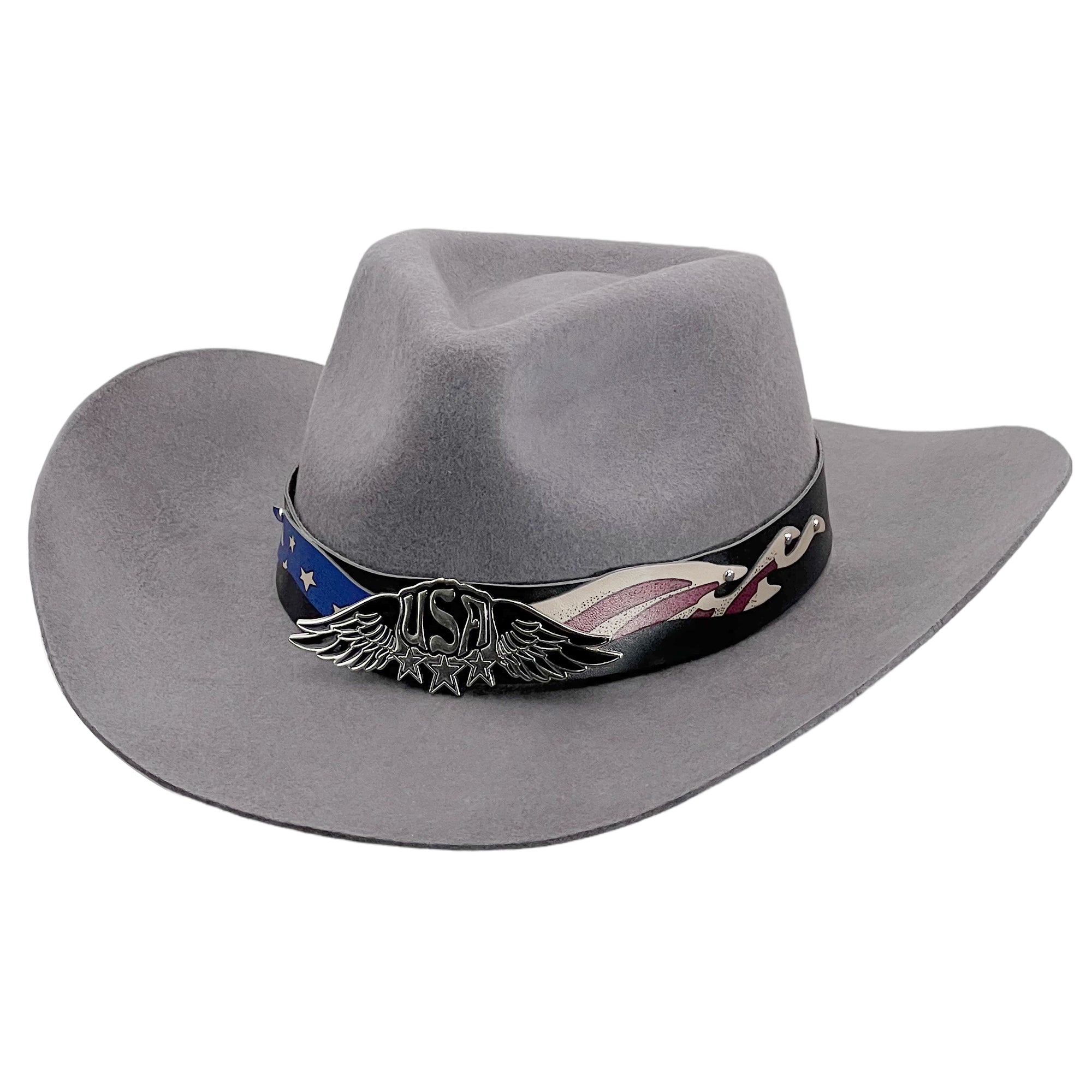 Teardrop Hat – Custom Print on Leather