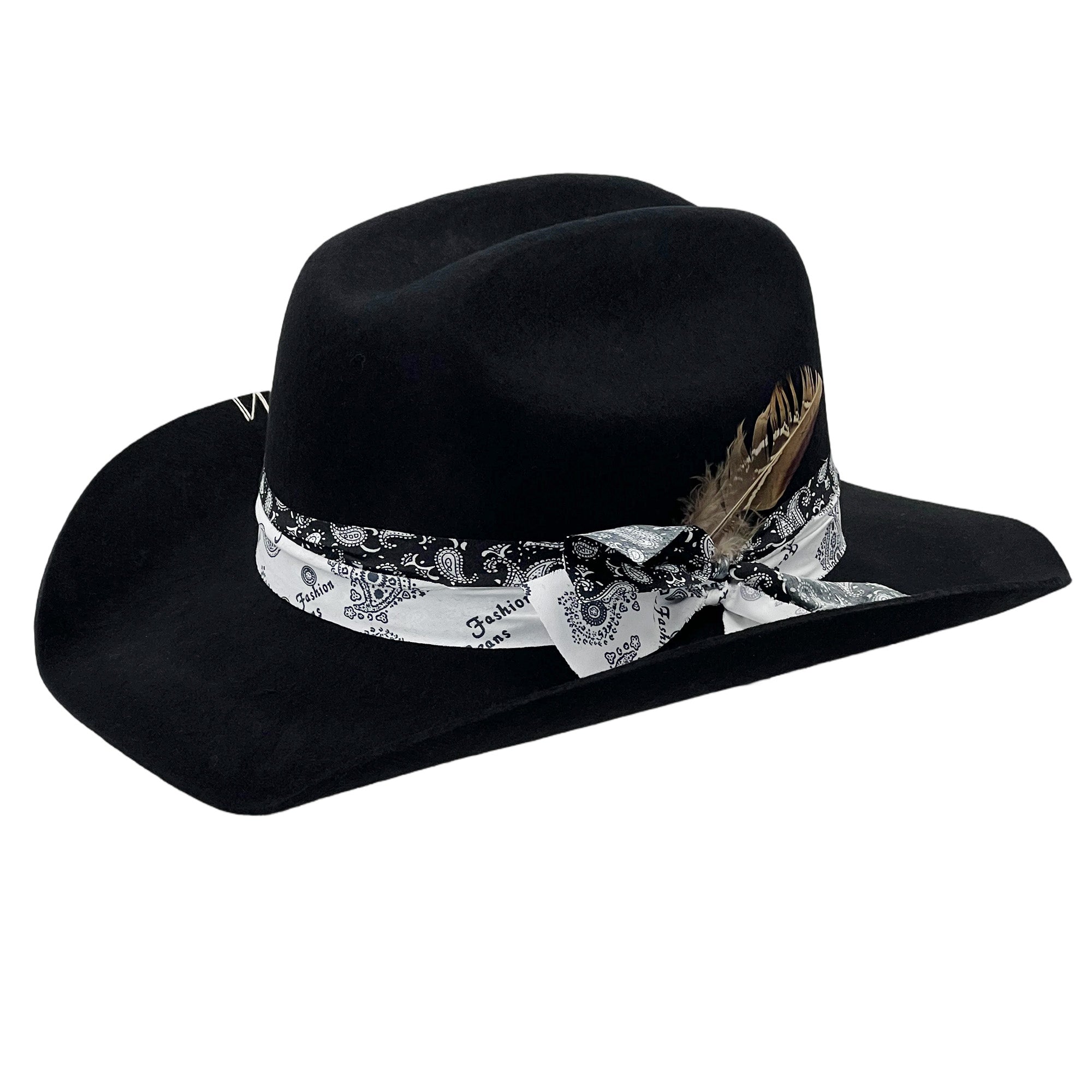 Premium Felt Cowboy – Custom Print Accent