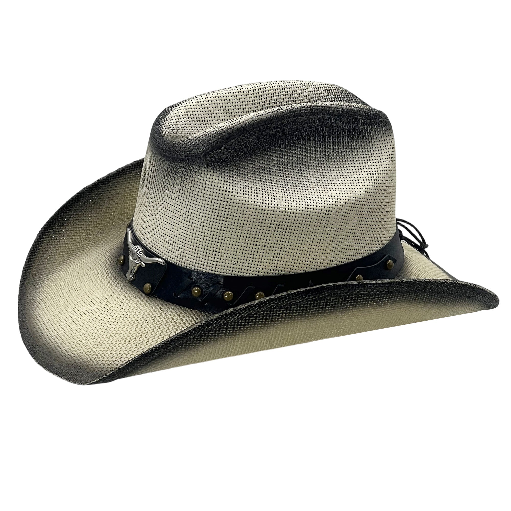Western Hat – Custom Leather & Metal Detail
