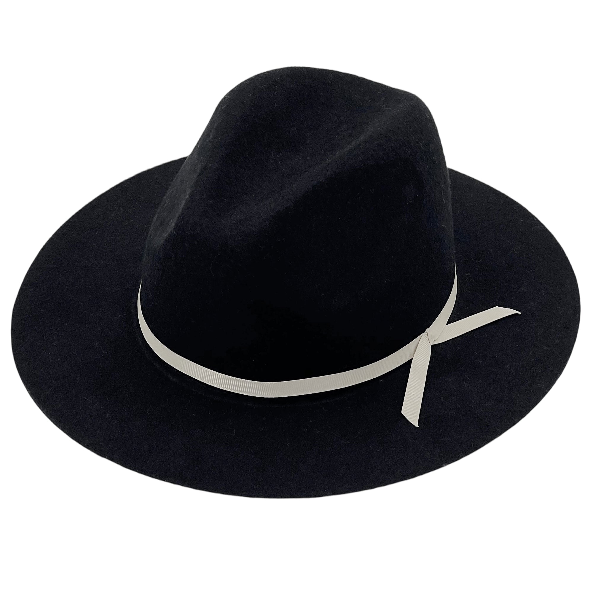 Classic Black Fedora – Refined Ribbon Detail