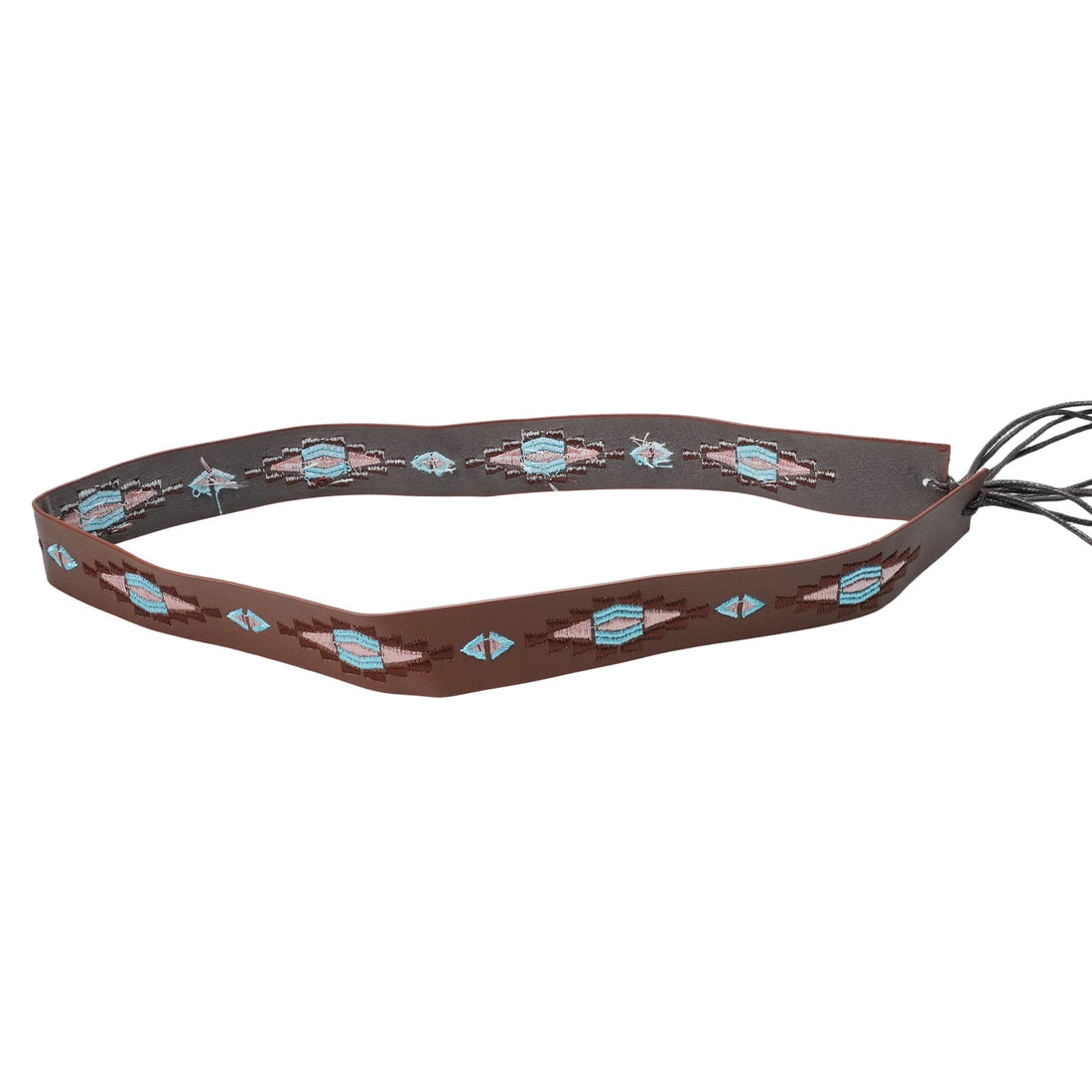 EMBROIDERED LEATHER HAT BAND