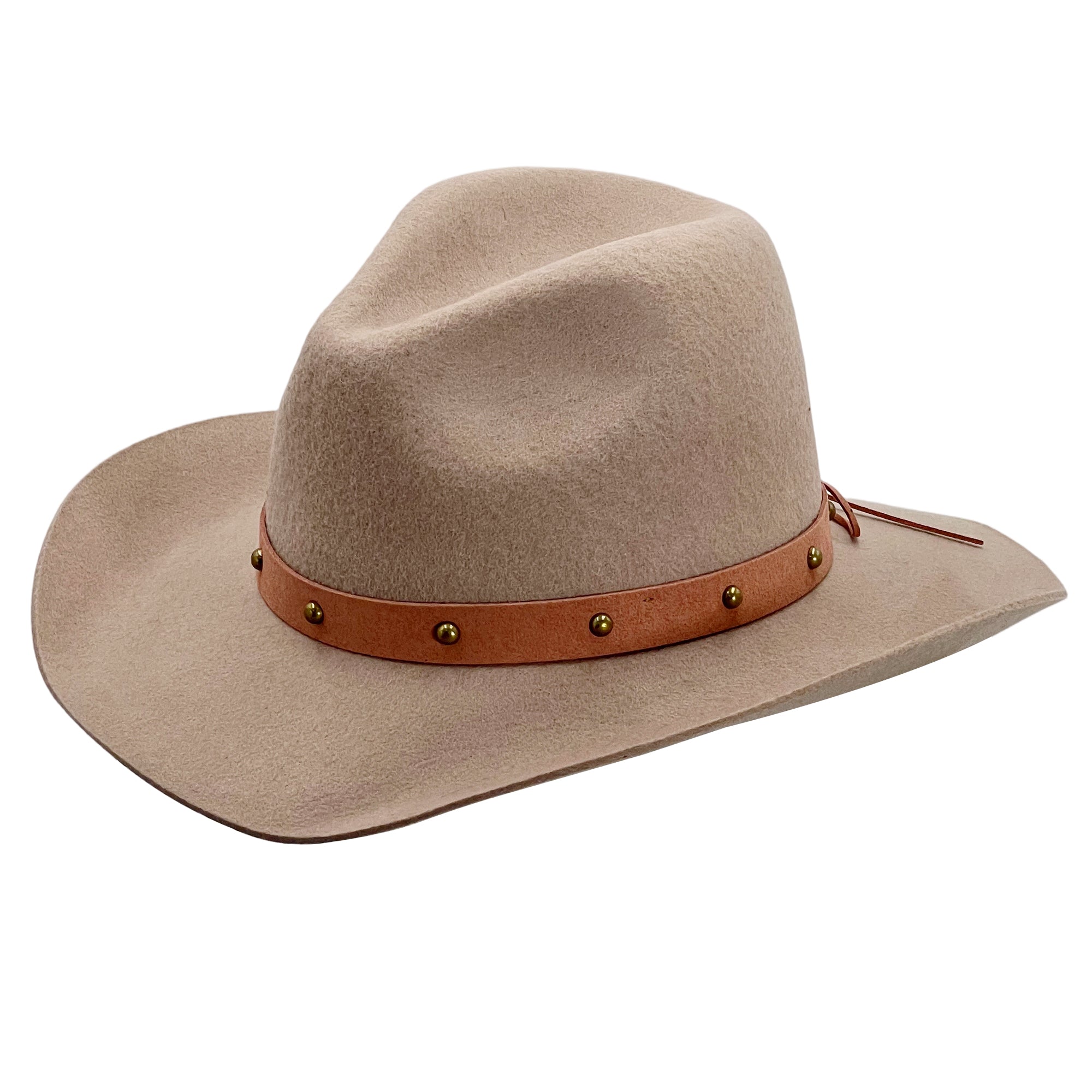 Beige Cowboy – Minimal Metal Clasp