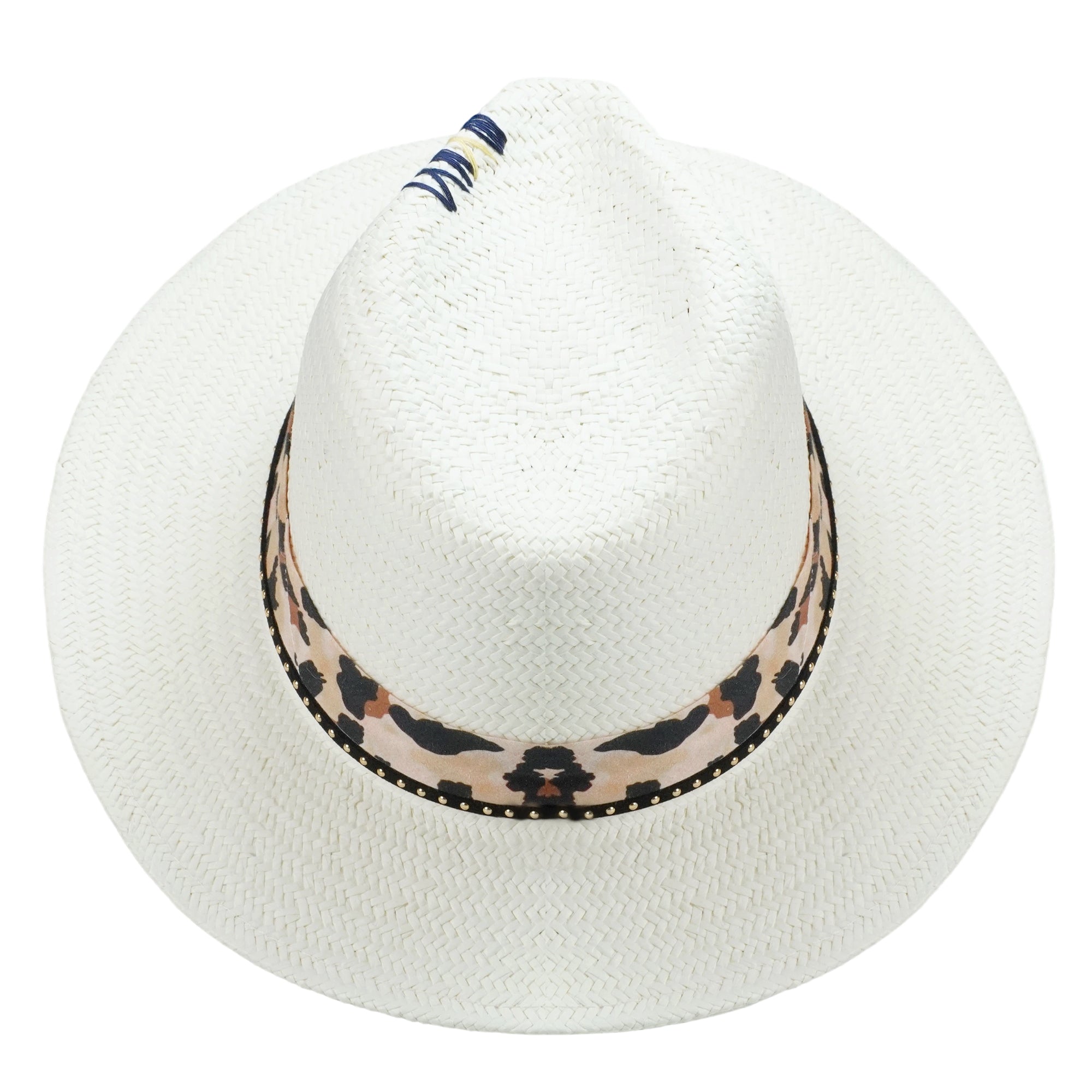 Classic Gus Crown - Off-White with Stitched Detail