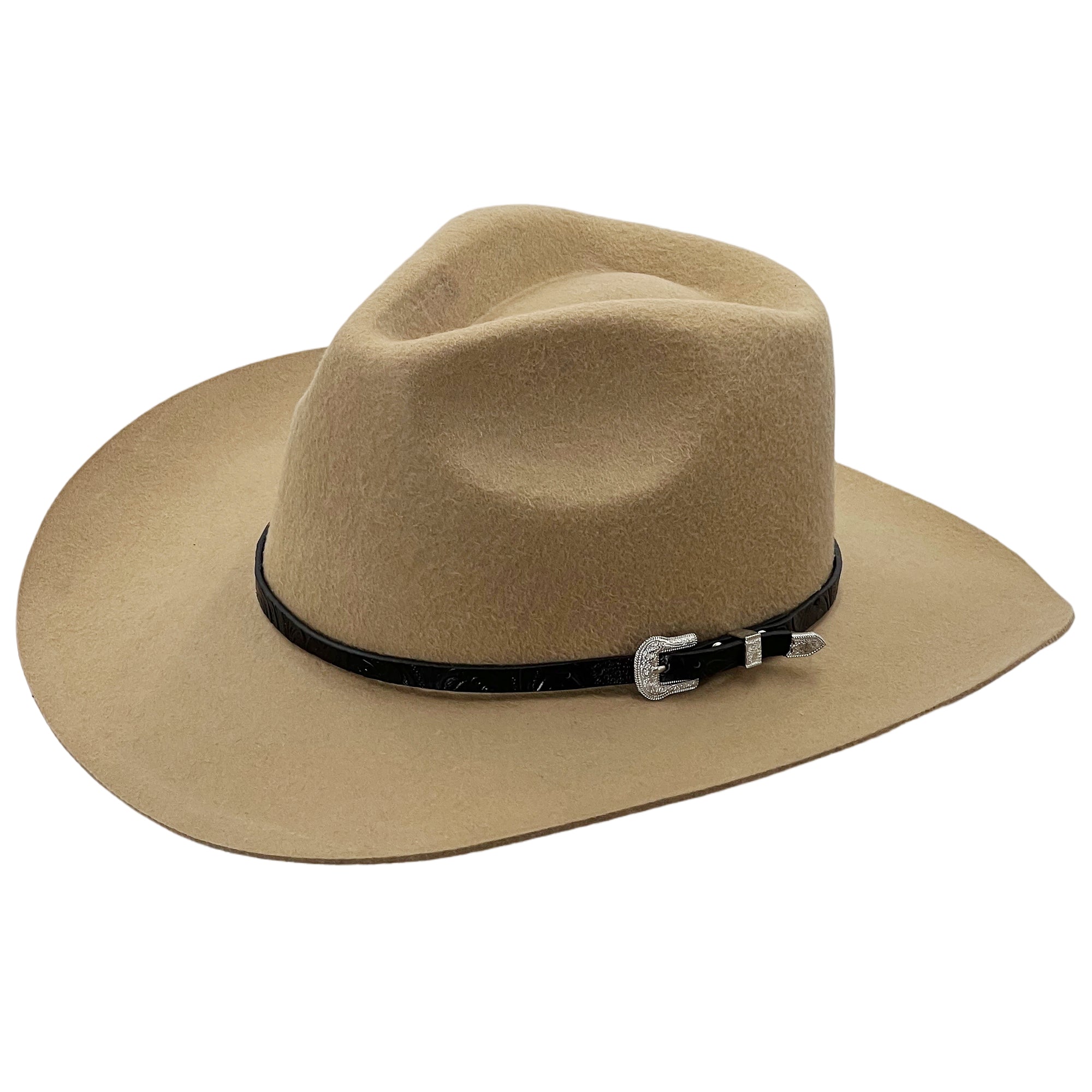 Khaki Cowboy – Minimalist Leather Accent