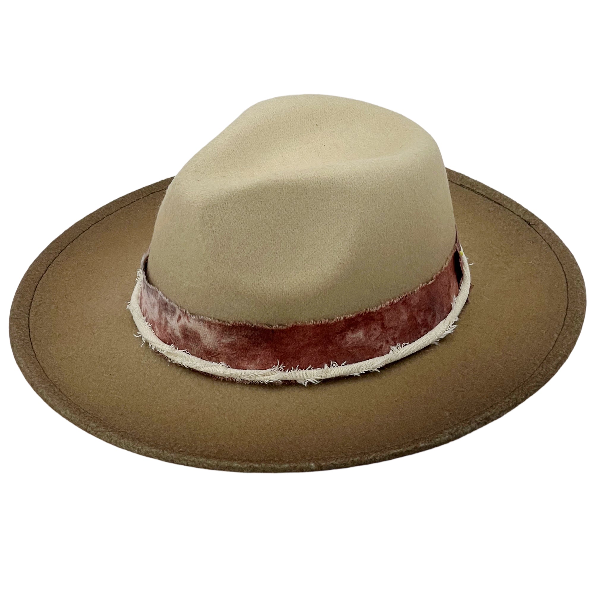 Gradient Oatmeal Hat – Tie-Dye Band Detail