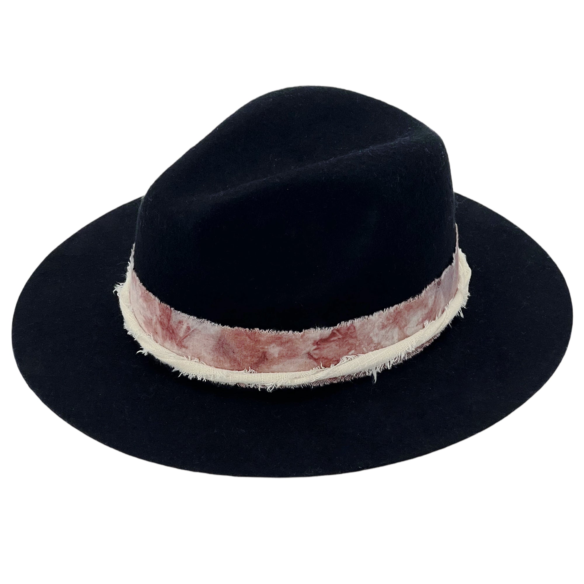 Black Flat-Brim – Custom Tie-Dye Band