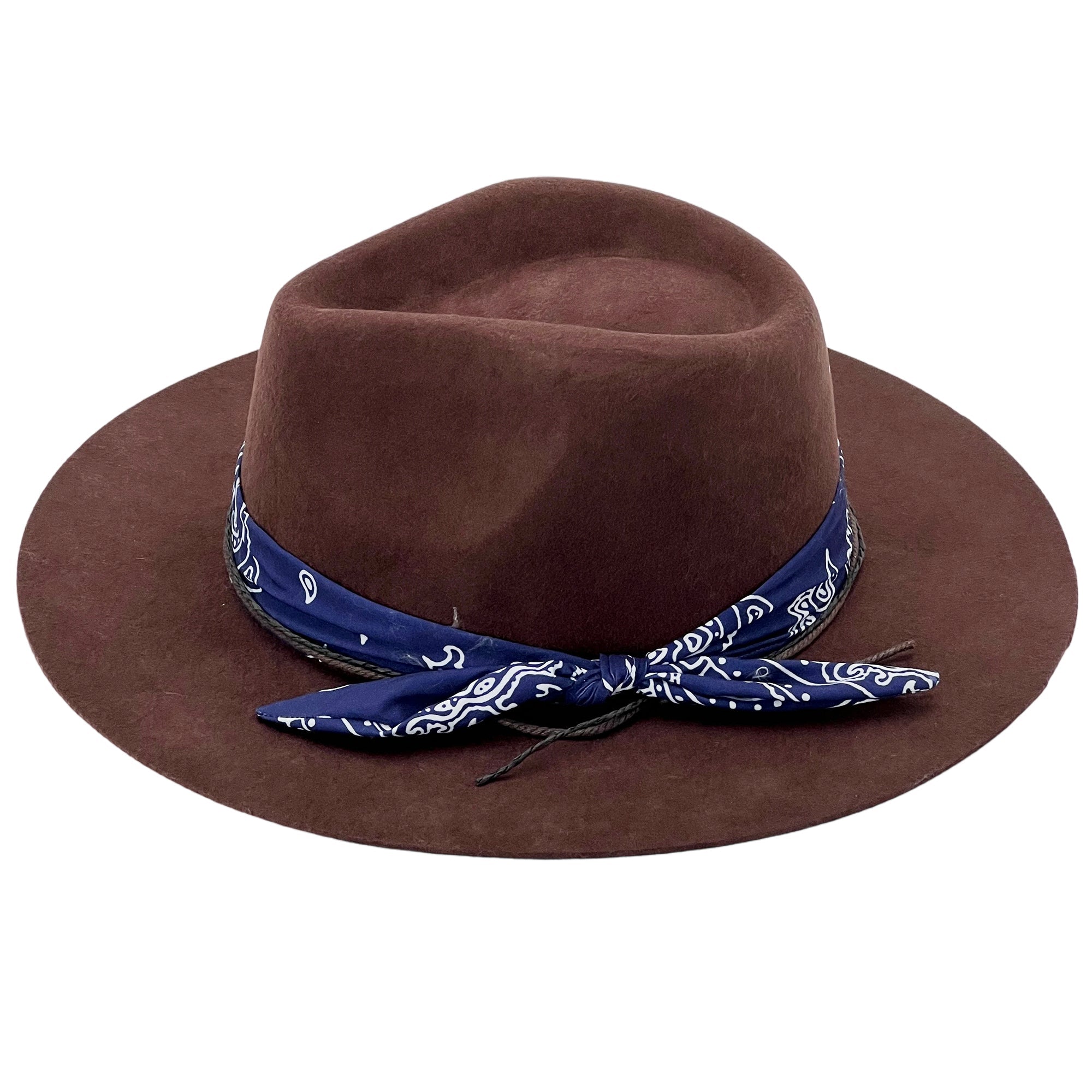Modern Flat-Brim – Warm Espresso Tone