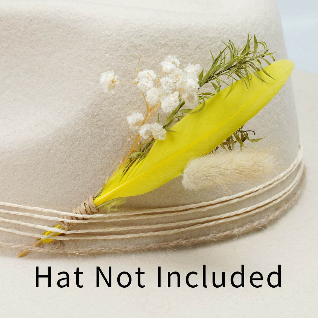 Jasper | Dried Floral Hat Wrap