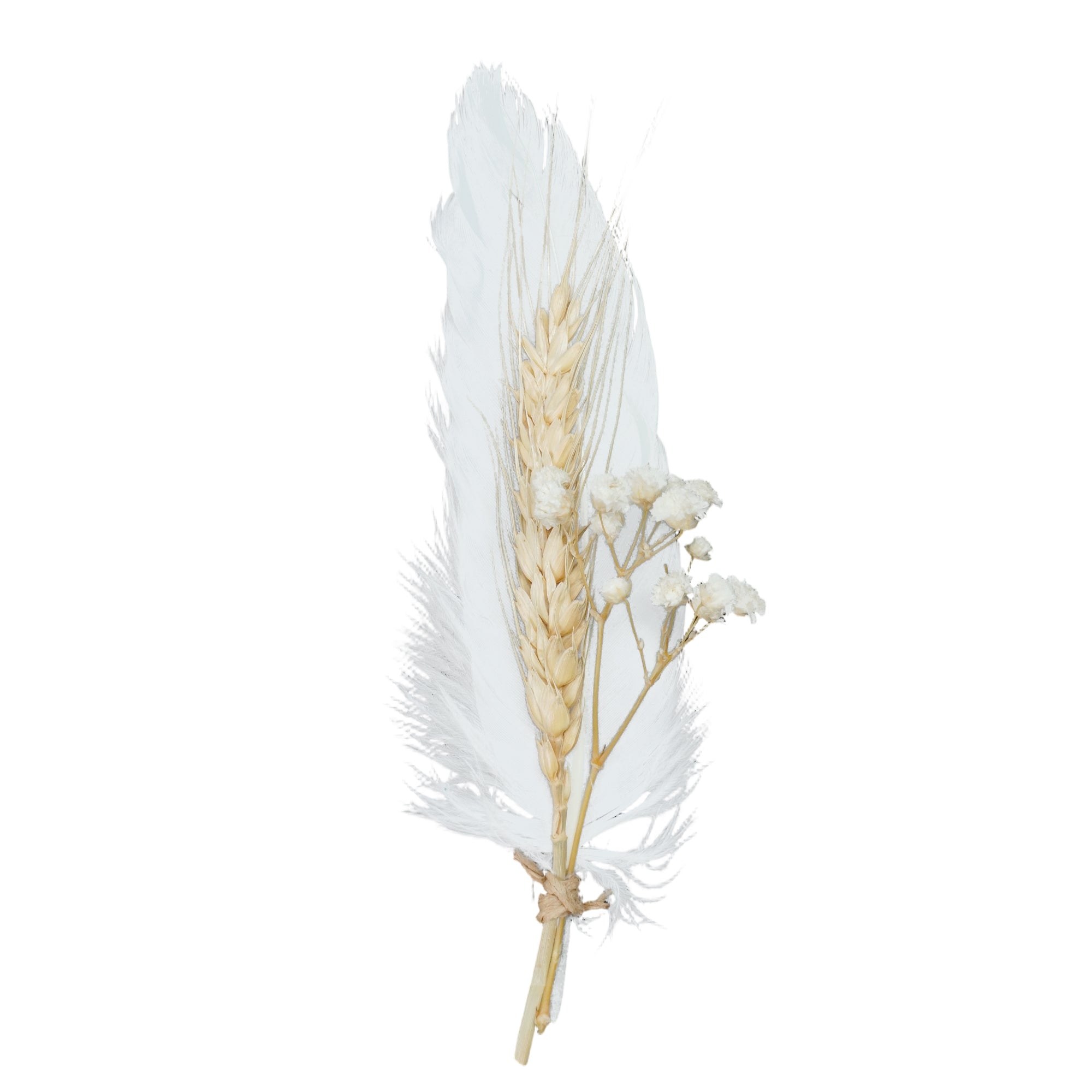 Rowan | Wheat & Feather Hat Band