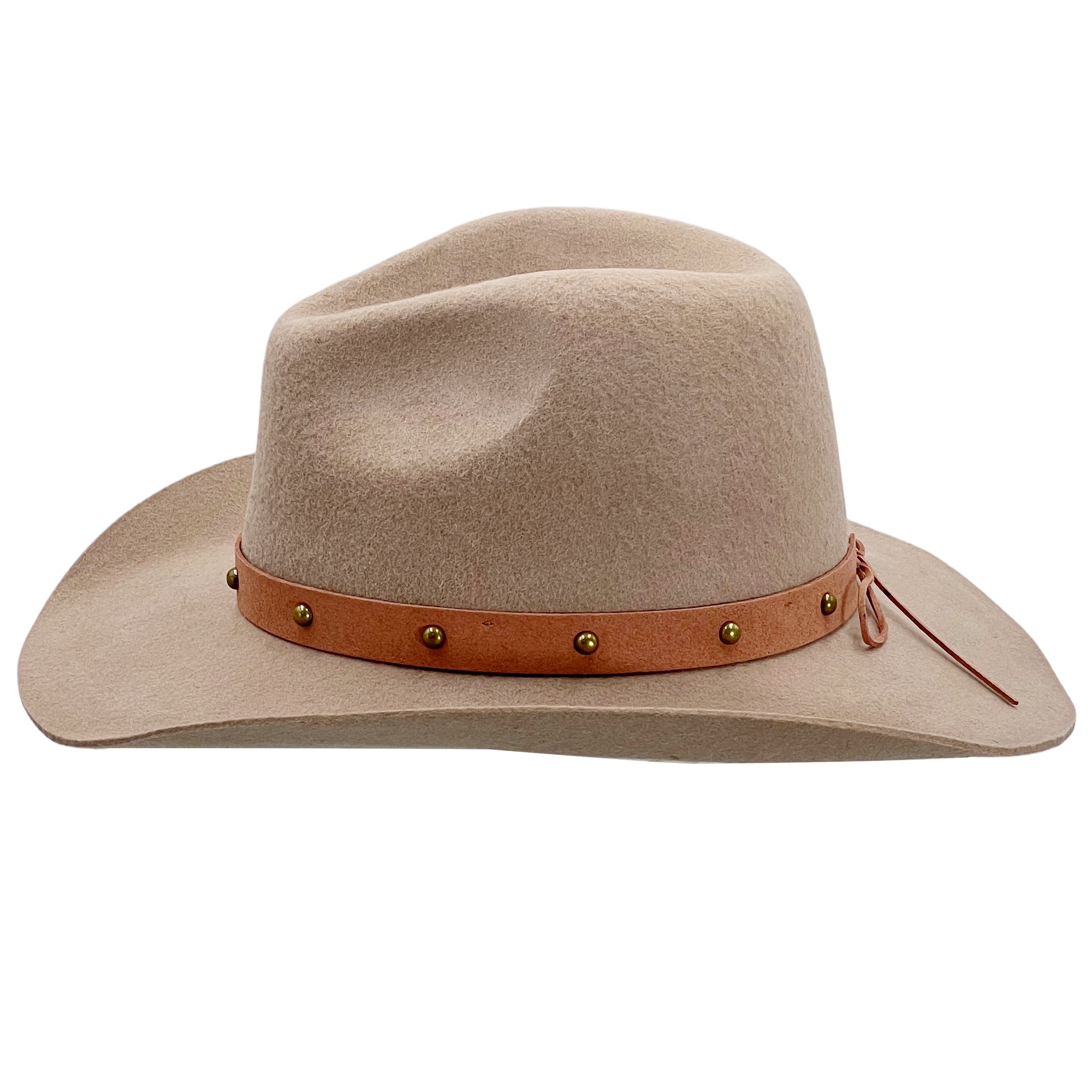 Beige Cowboy – Minimal Metal Clasp