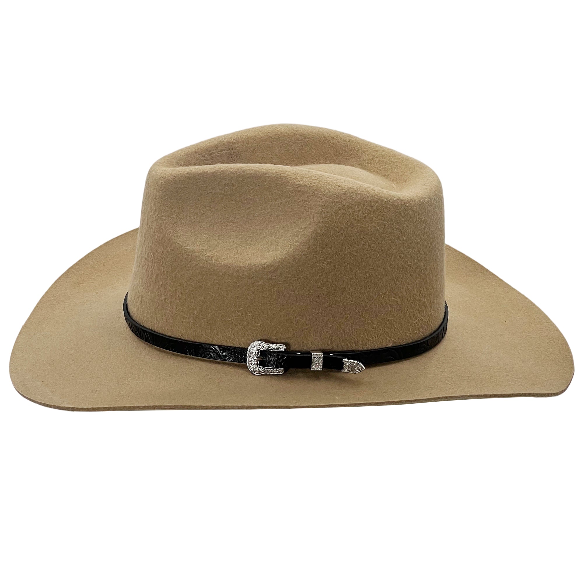 Khaki Cowboy – Minimalist Leather Accent