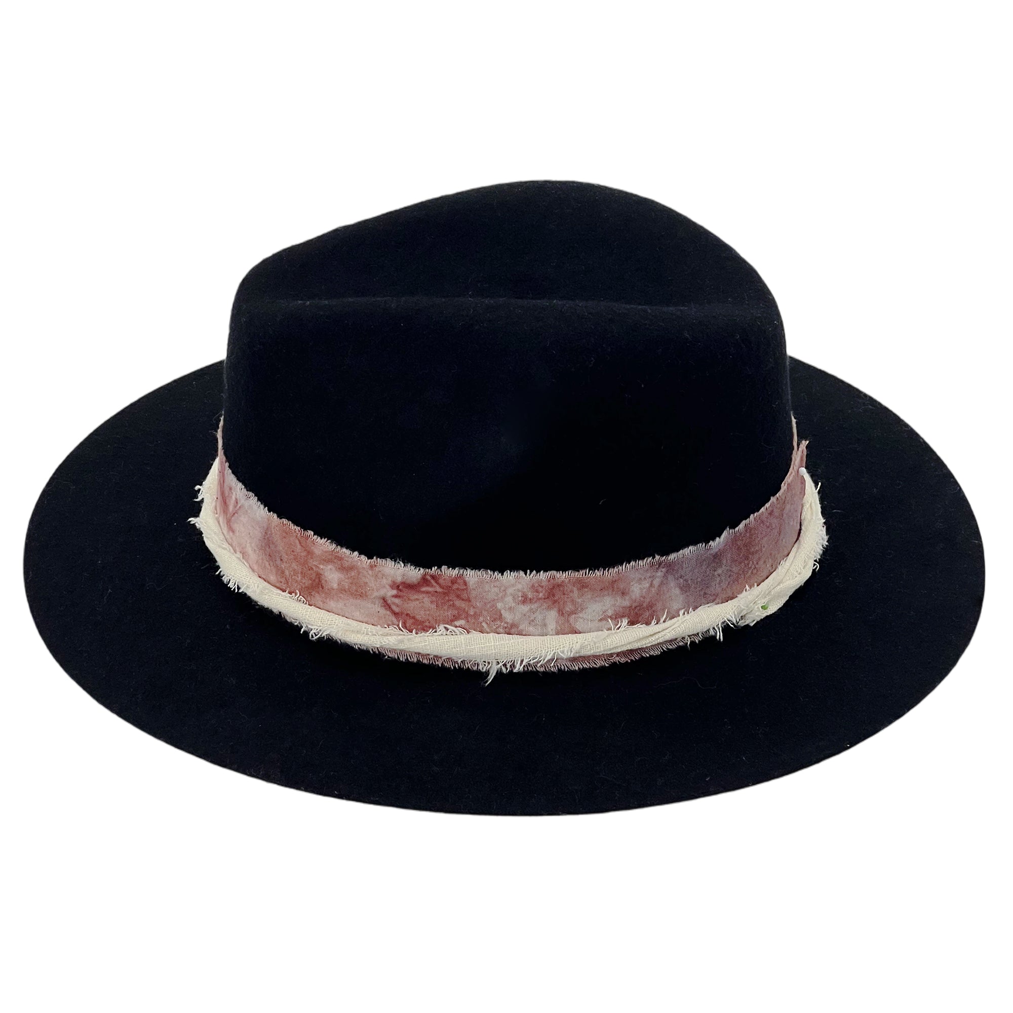 Black Flat-Brim – Custom Tie-Dye Band