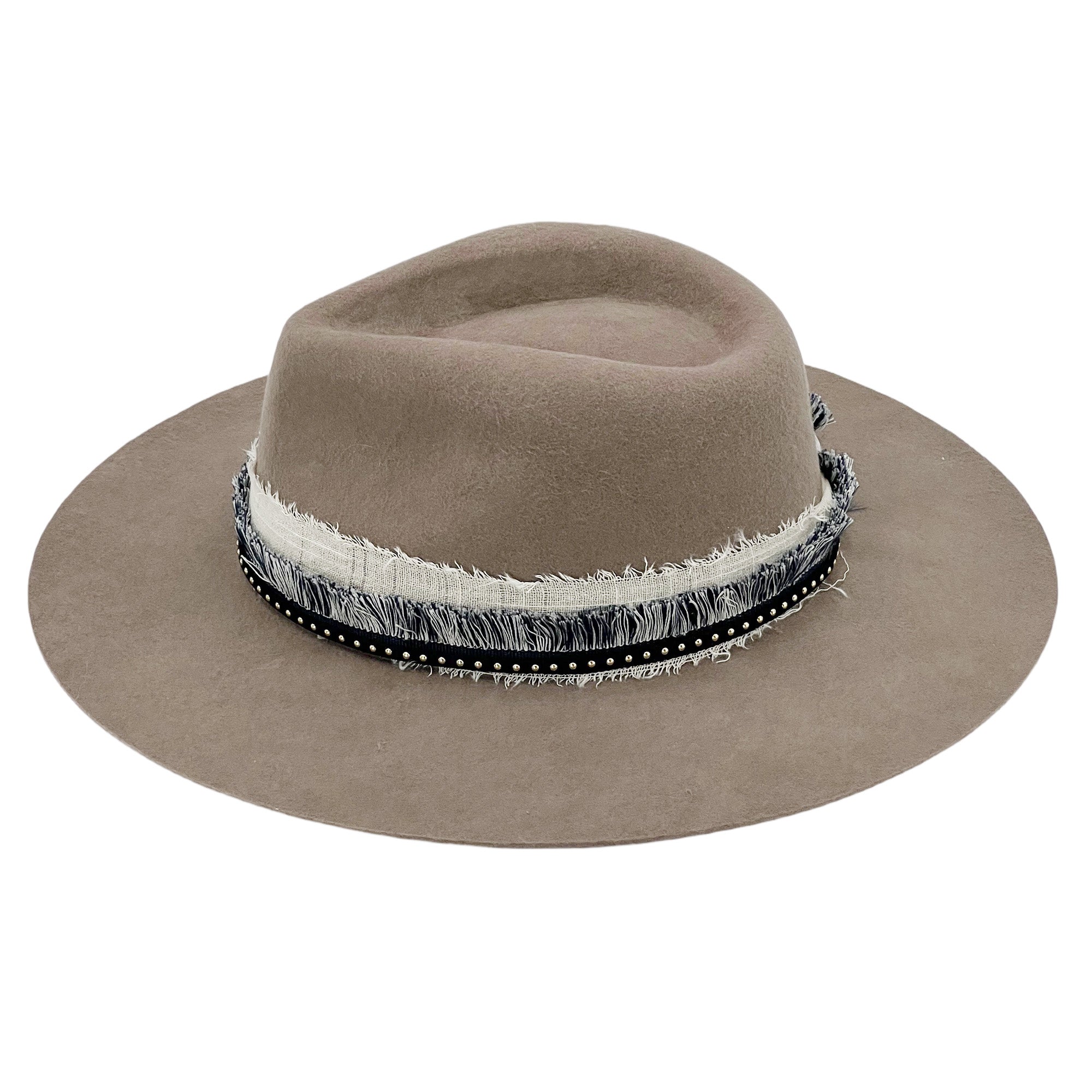 Premium Felt Hat – Custom Woven Trim