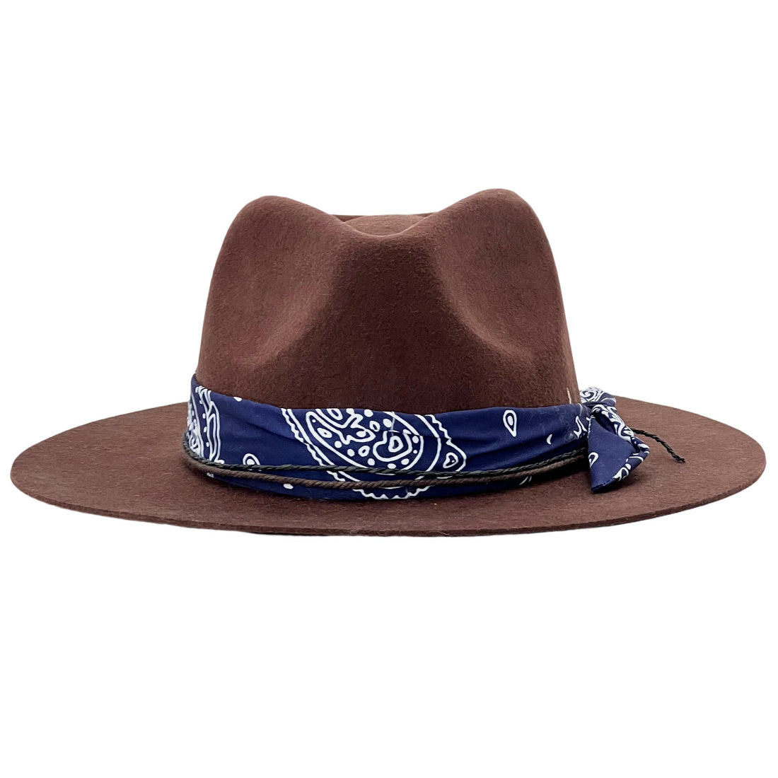 Modern Flat-Brim – Warm Espresso Tone