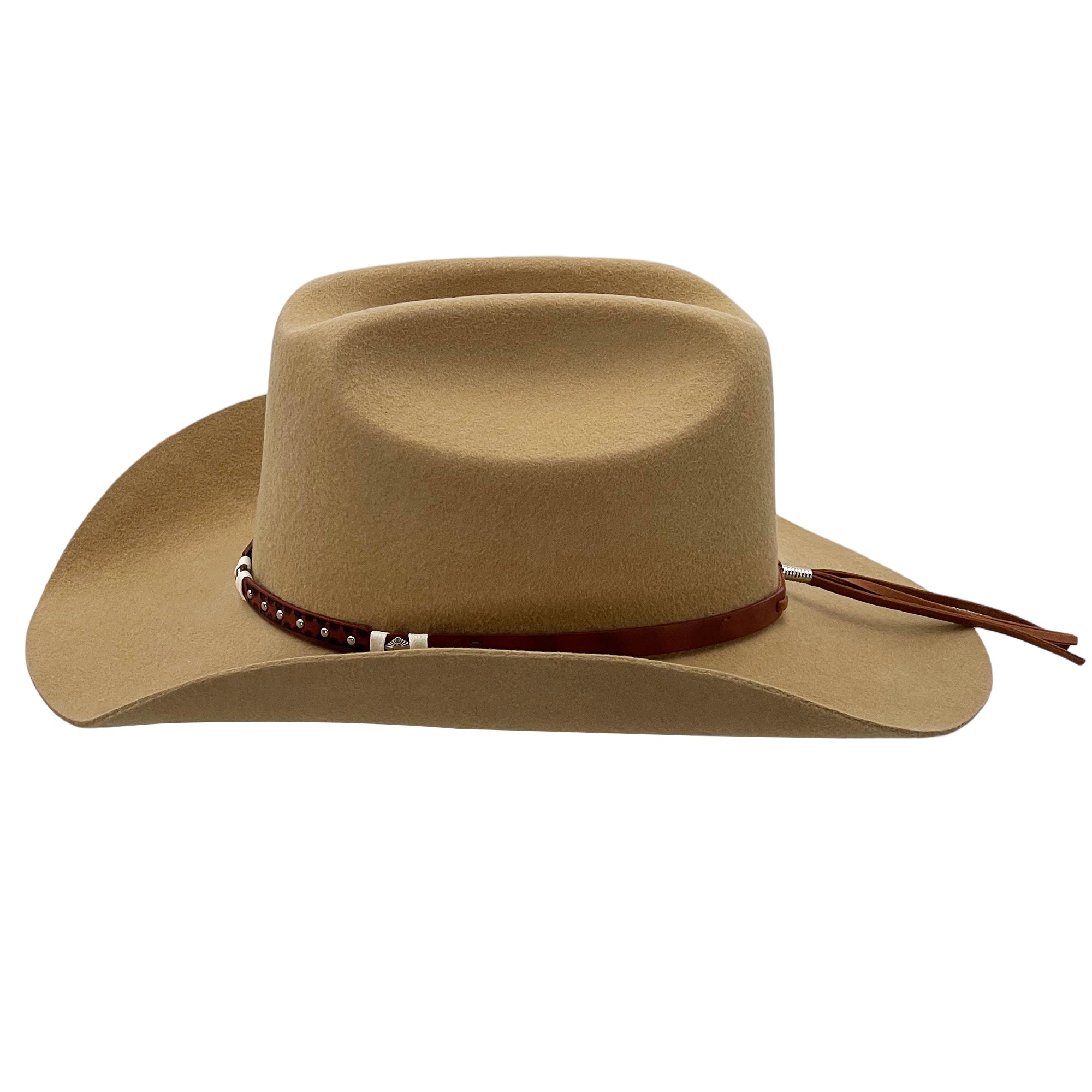 Ochre Cowboy – Patterned Leather Band