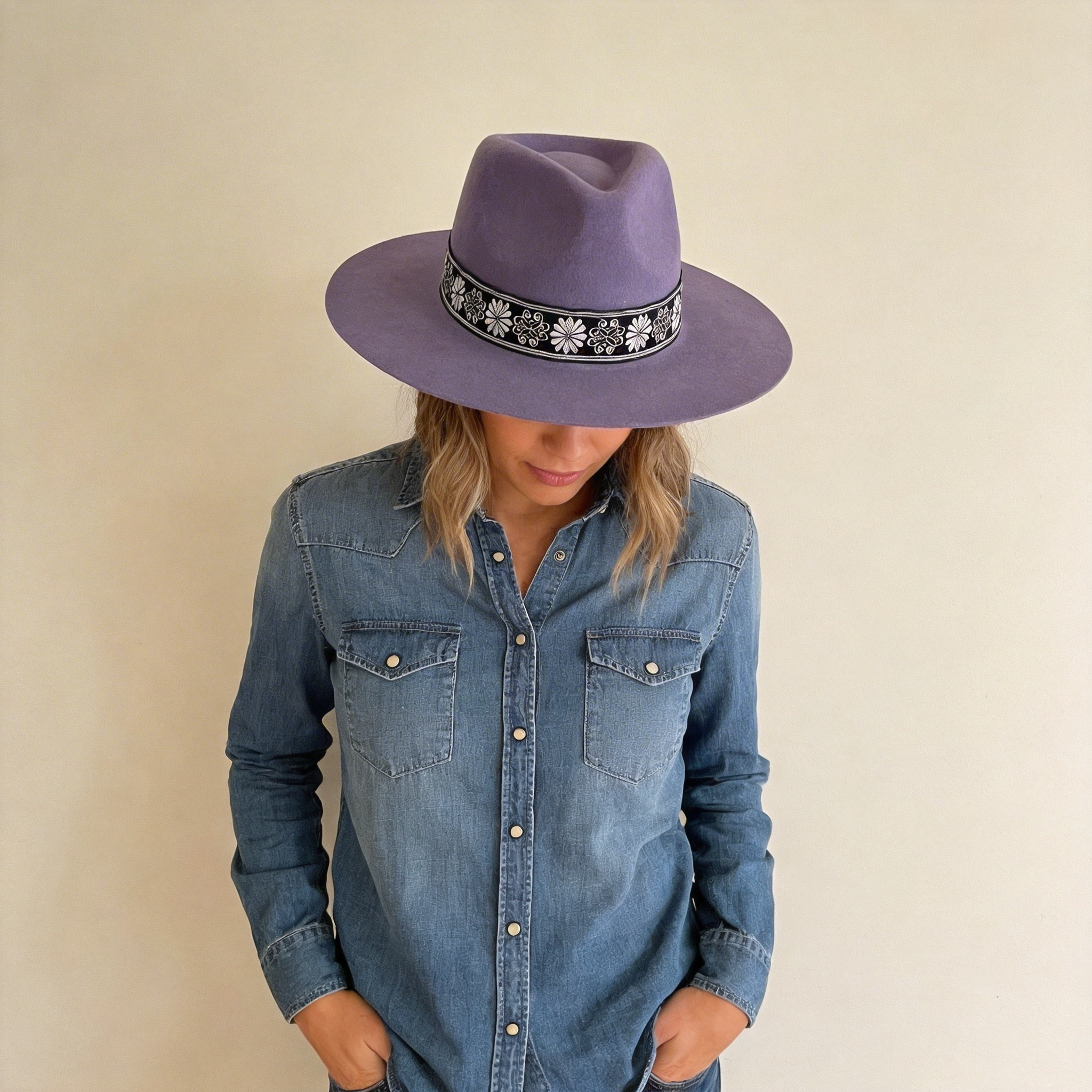 Modern Plum Hat