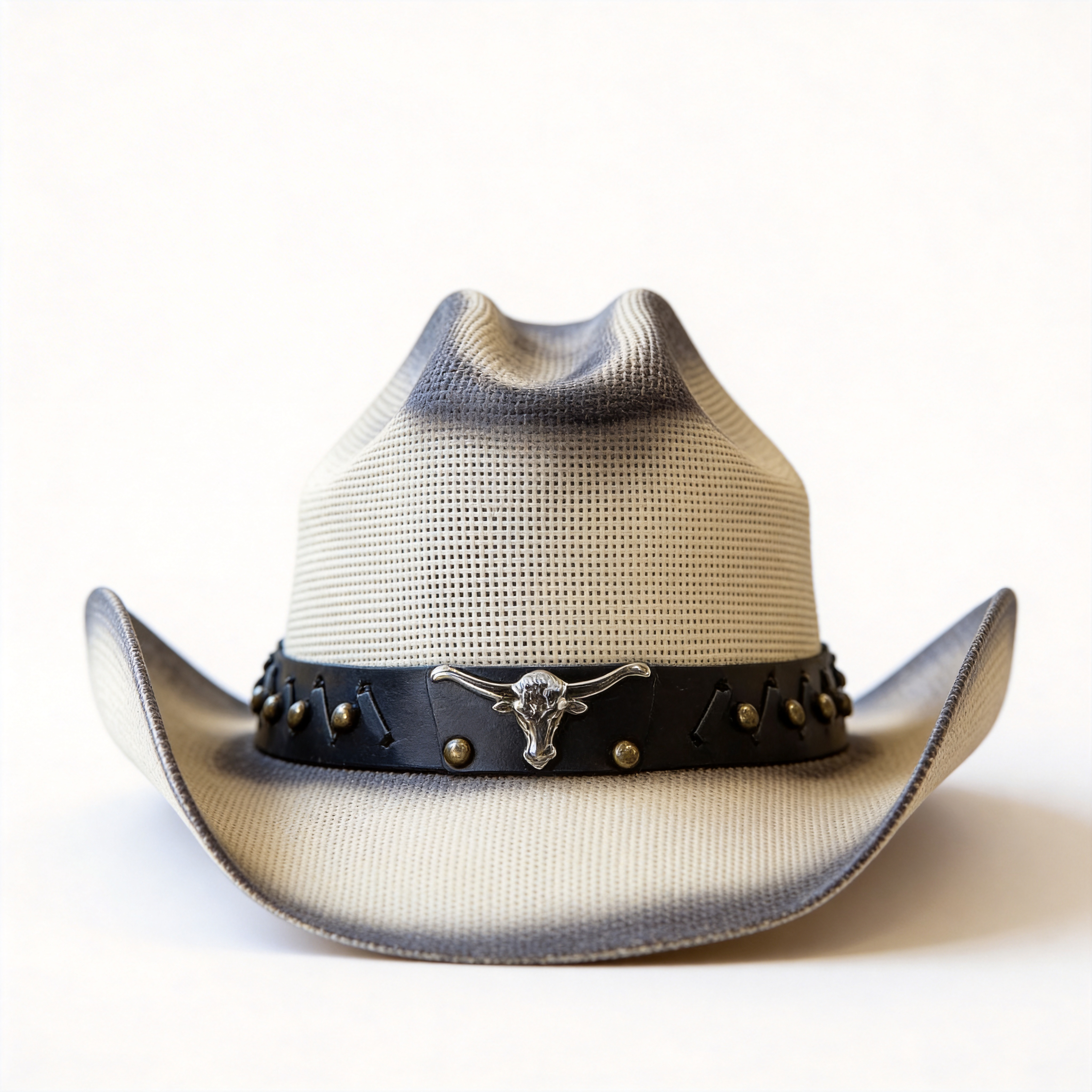 Western Hat – Custom Leather & Metal Detail
