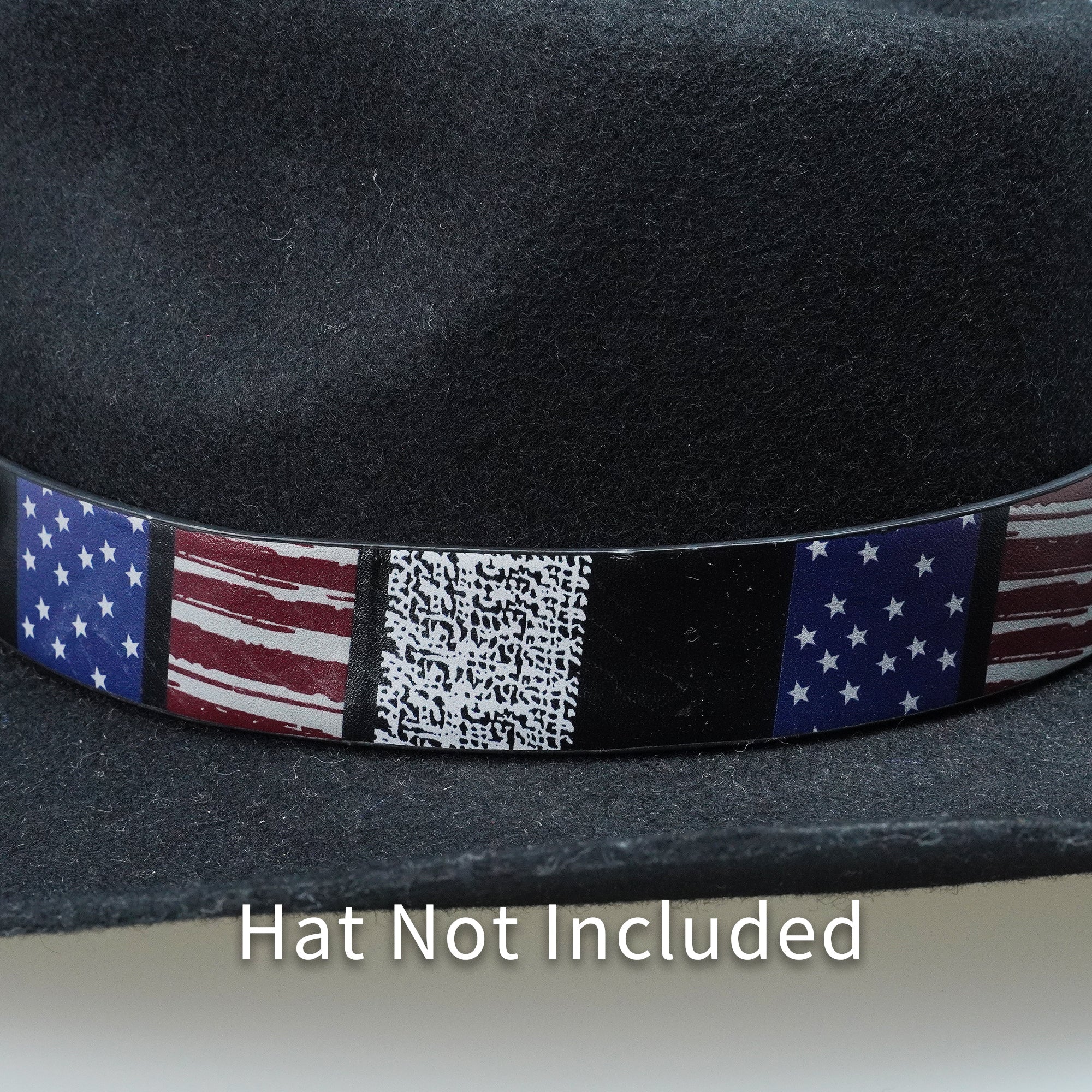 EAGLE STAR LEATHER HAT BAND