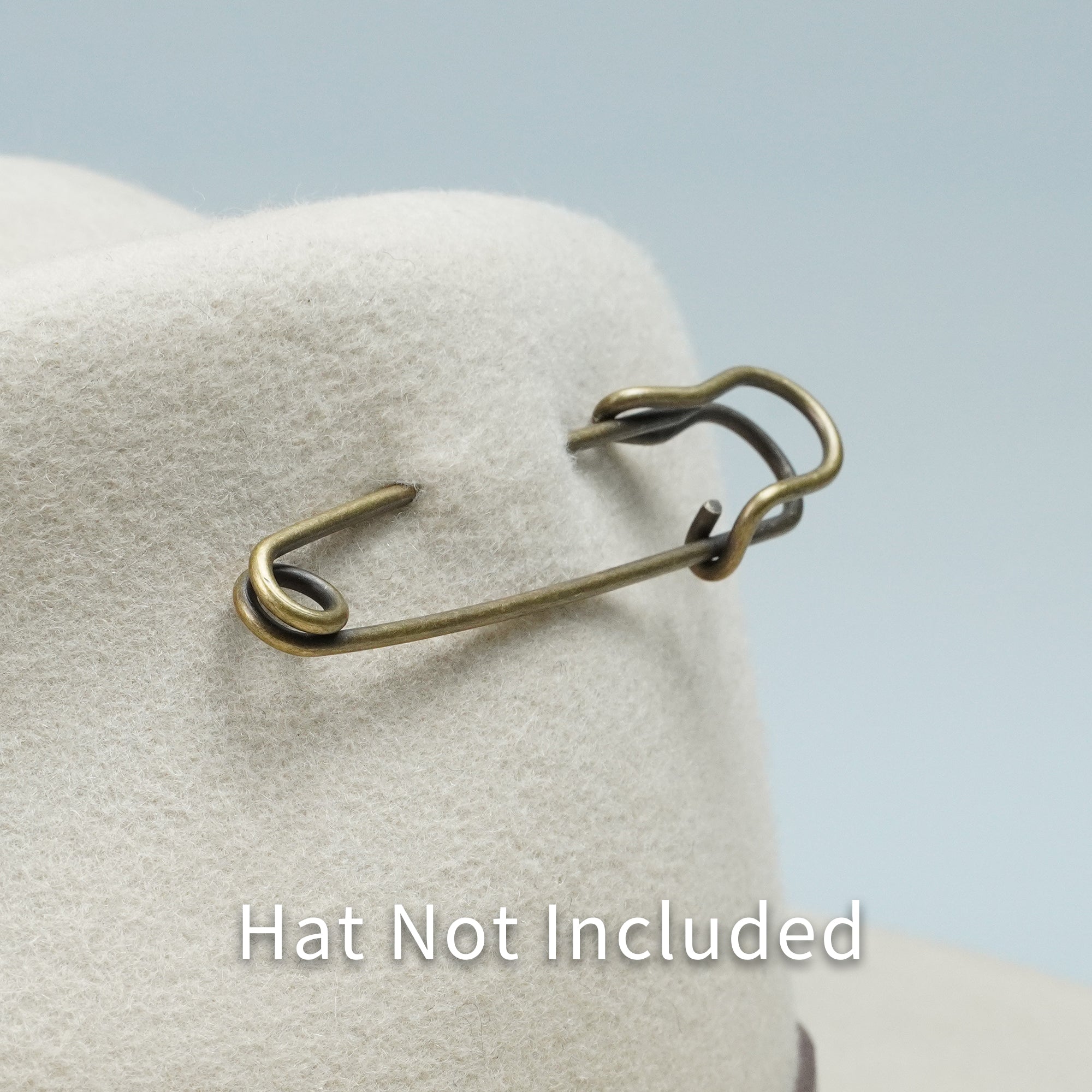 VINTAGE COPPER HAT PIN