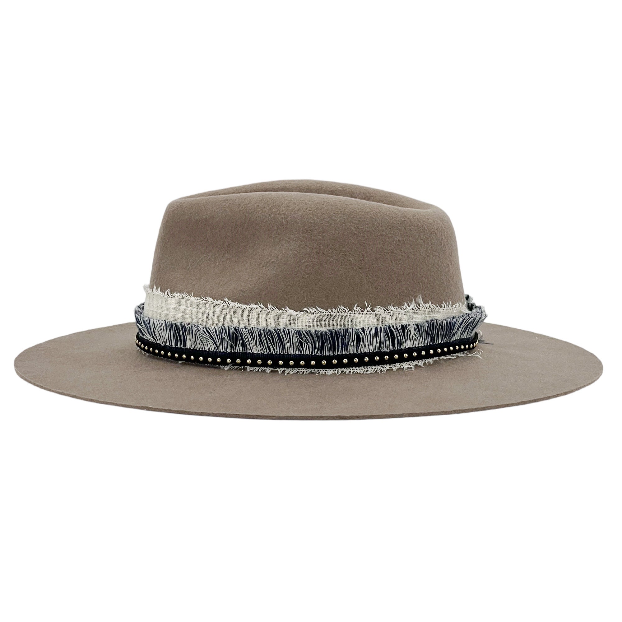 Premium Felt Hat – Custom Woven Trim
