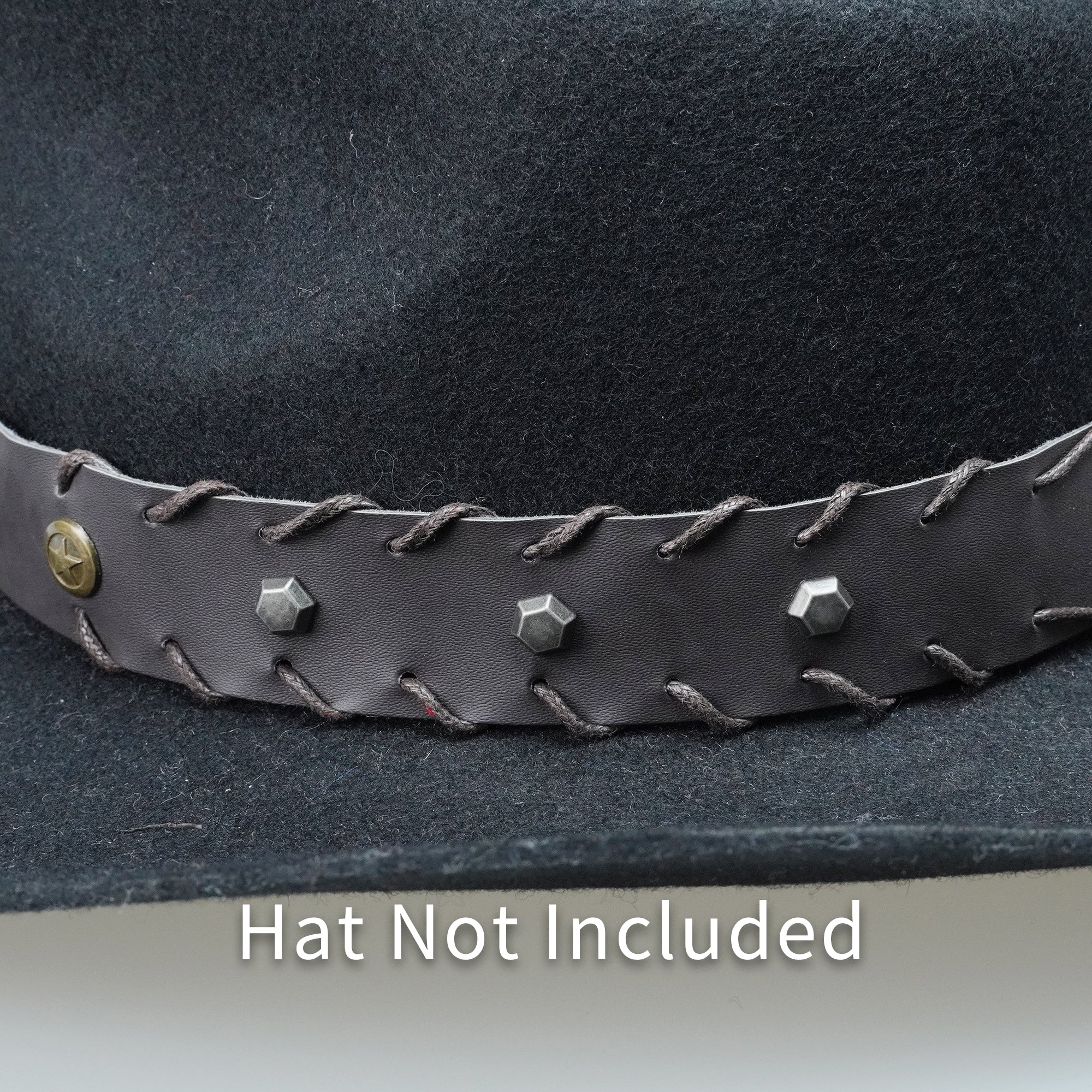 BULL METAL LEATHER HAT BAND