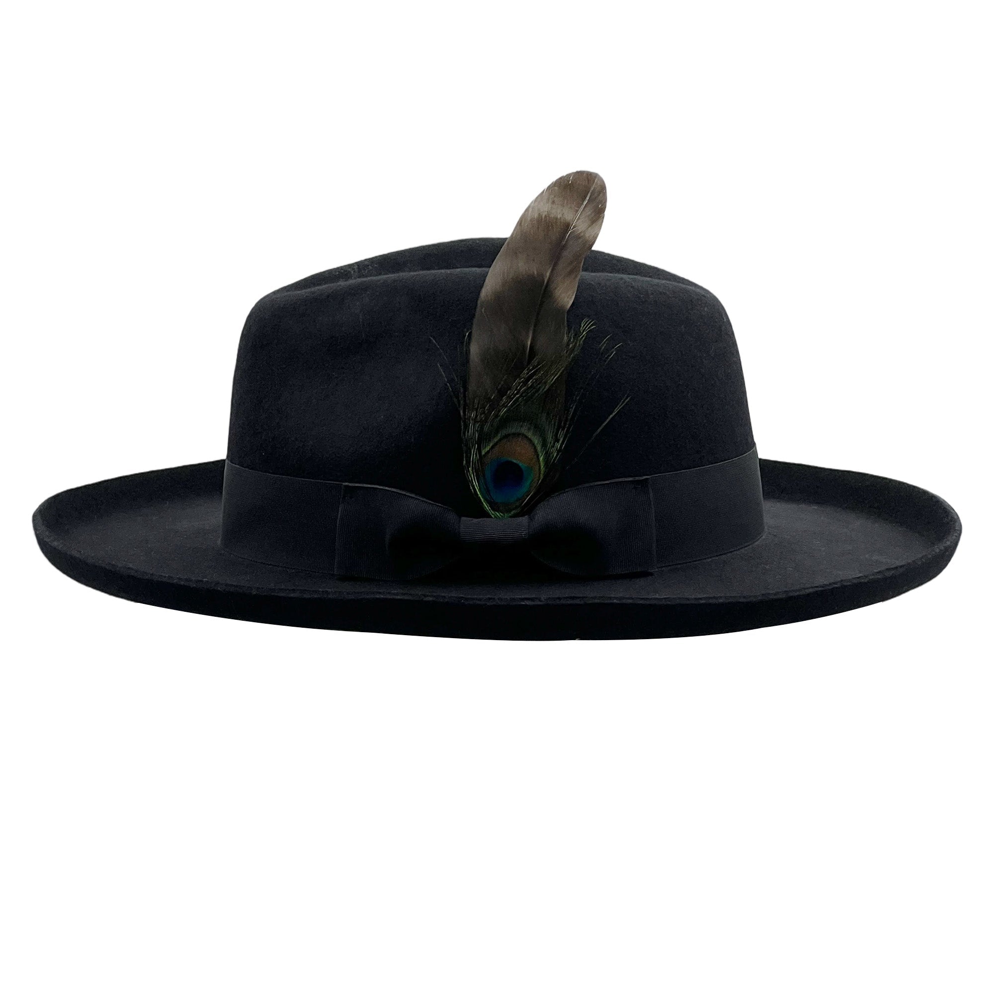 Artisan Black Felt Western Hat