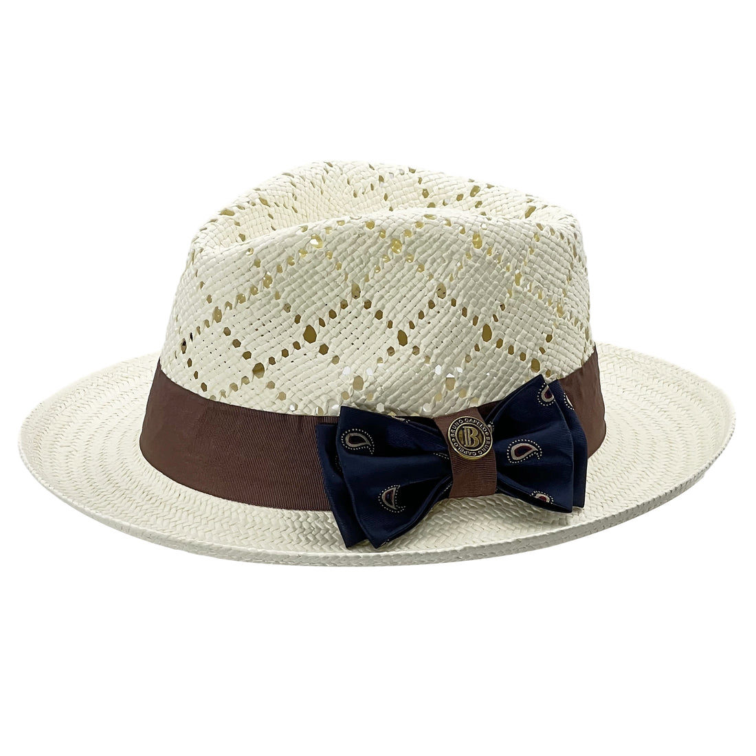 Warm Bow – Quiet Frame Straw Hat