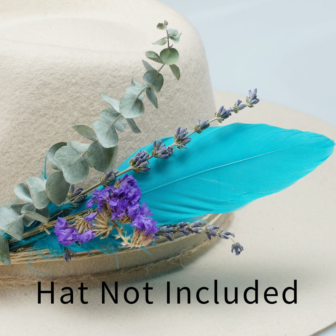 Ash | Dried Flower Hat Band