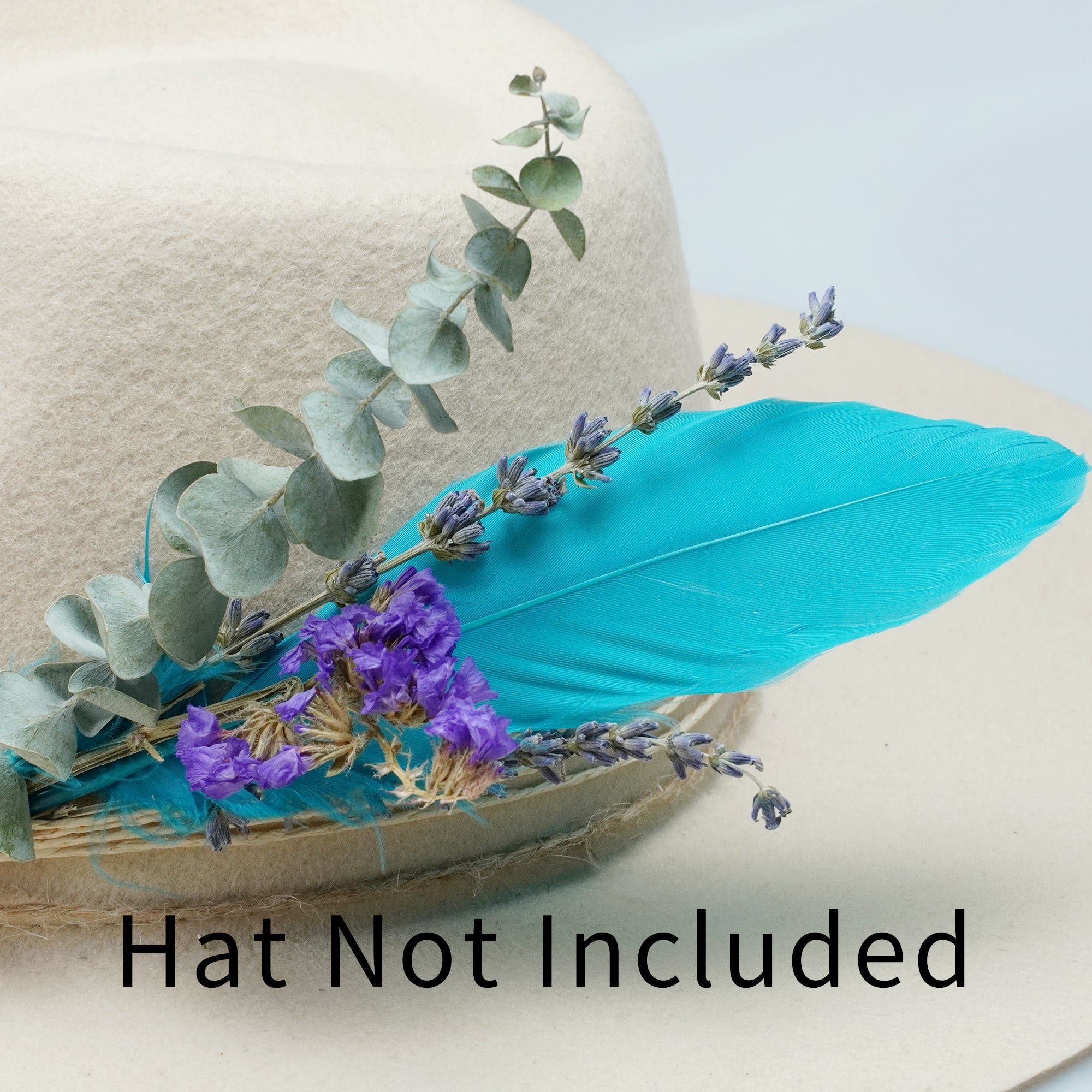 Ash | Dried Flower Hat Band