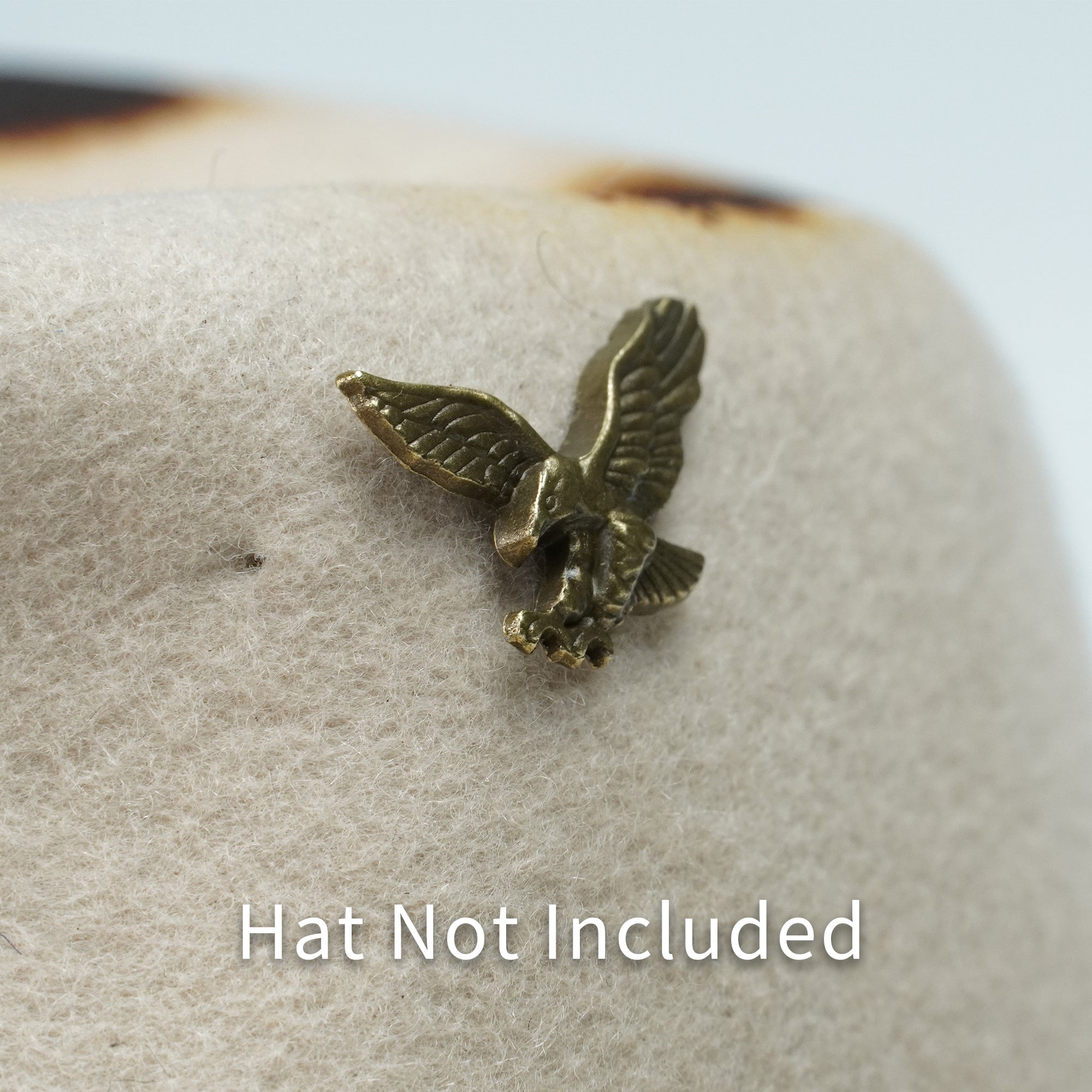VINTAGE COPPER EAGLE HAT PIN